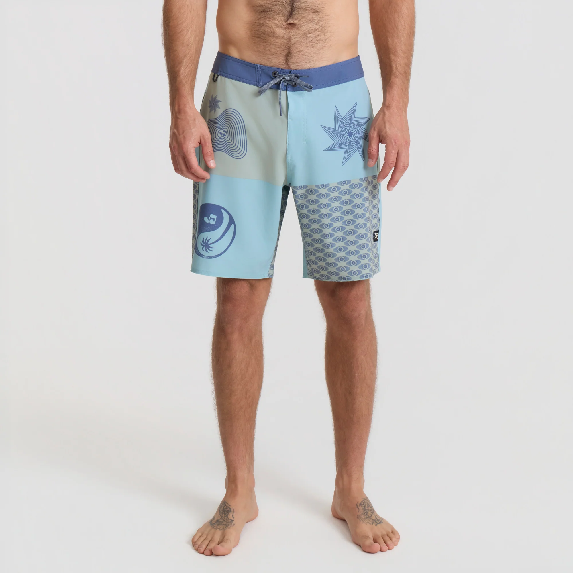 Passage 18.5" Boardshorts - Hazy Blue - Image 2