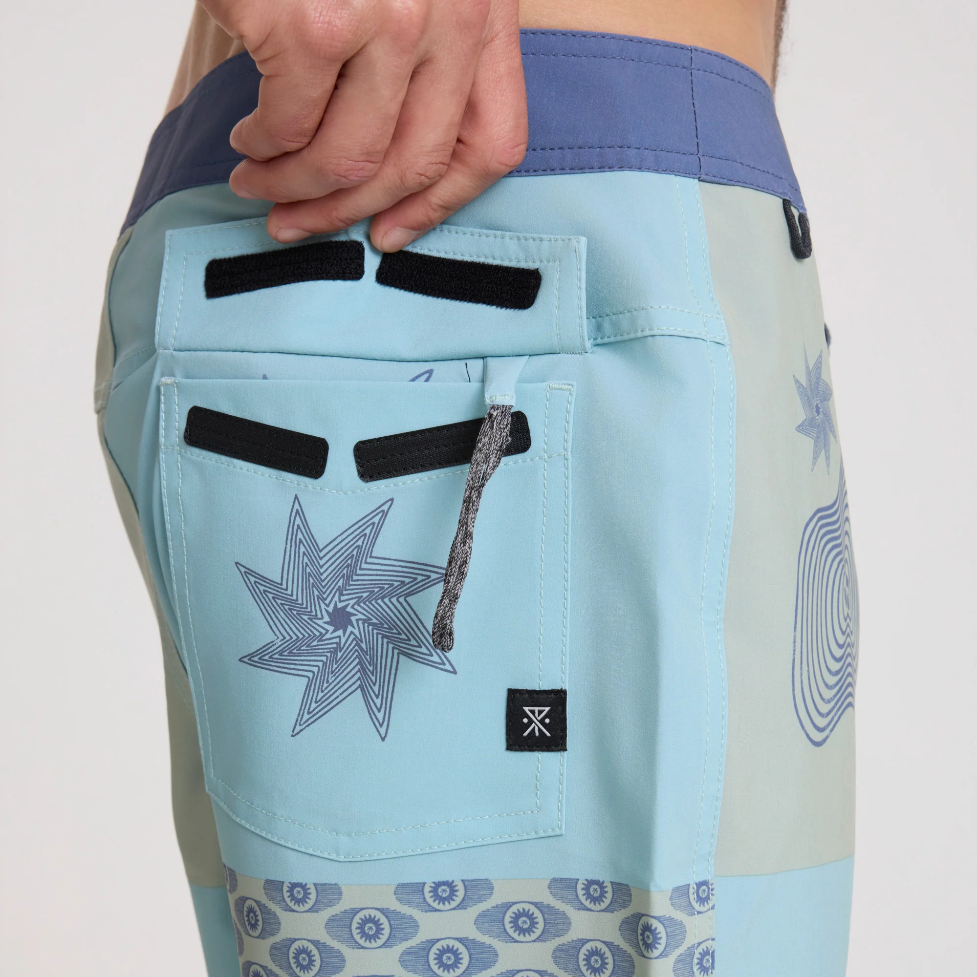 Passage 18.5" Boardshorts - Hazy Blue - Image 5