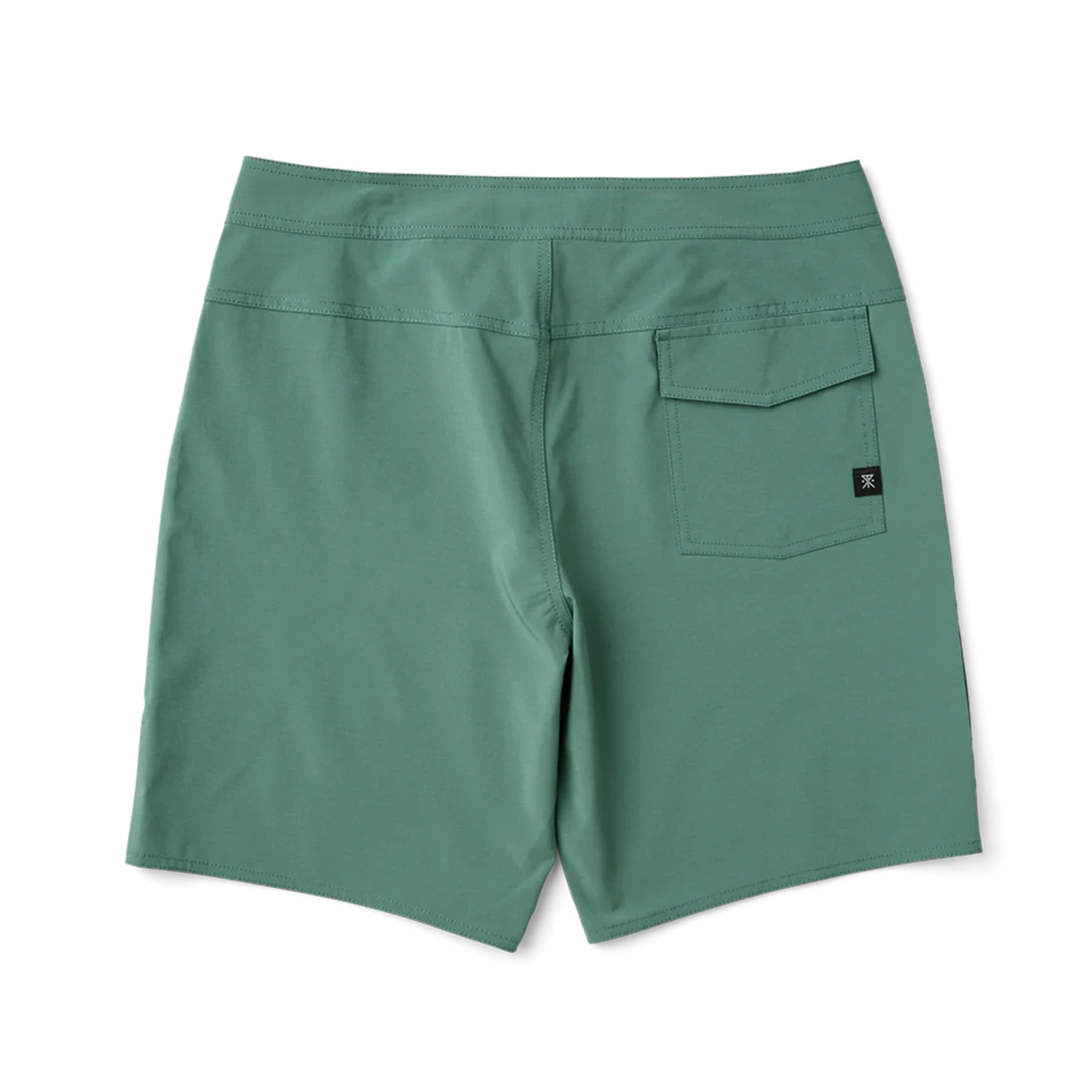 Passage 18.5" Boardshorts - Slate Green Stripe - Image 7