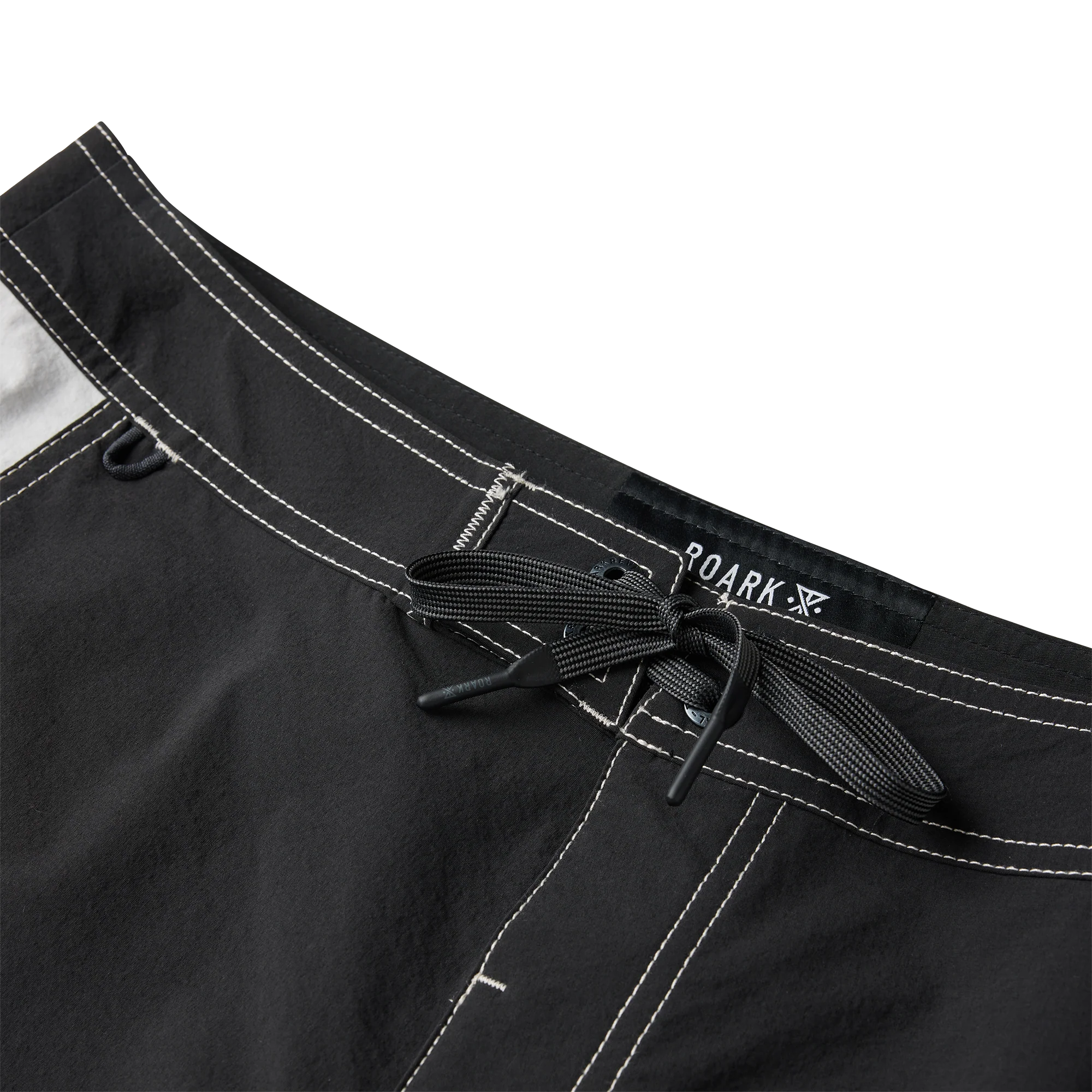 Passage Panel 18.5" Boardshorts - Black/white - Image 7