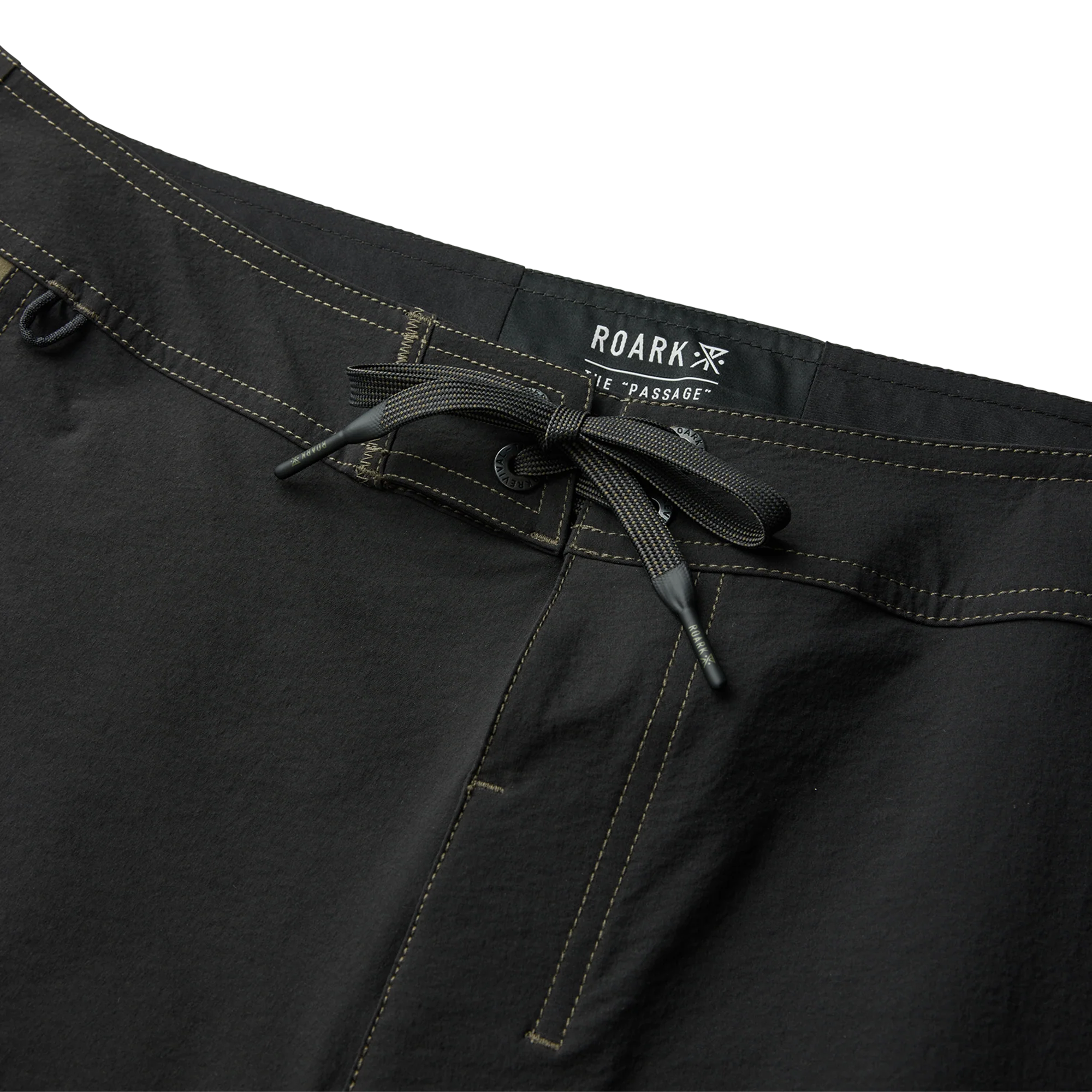 Passage Panel 18.5" Boardshorts - Black - Image 7