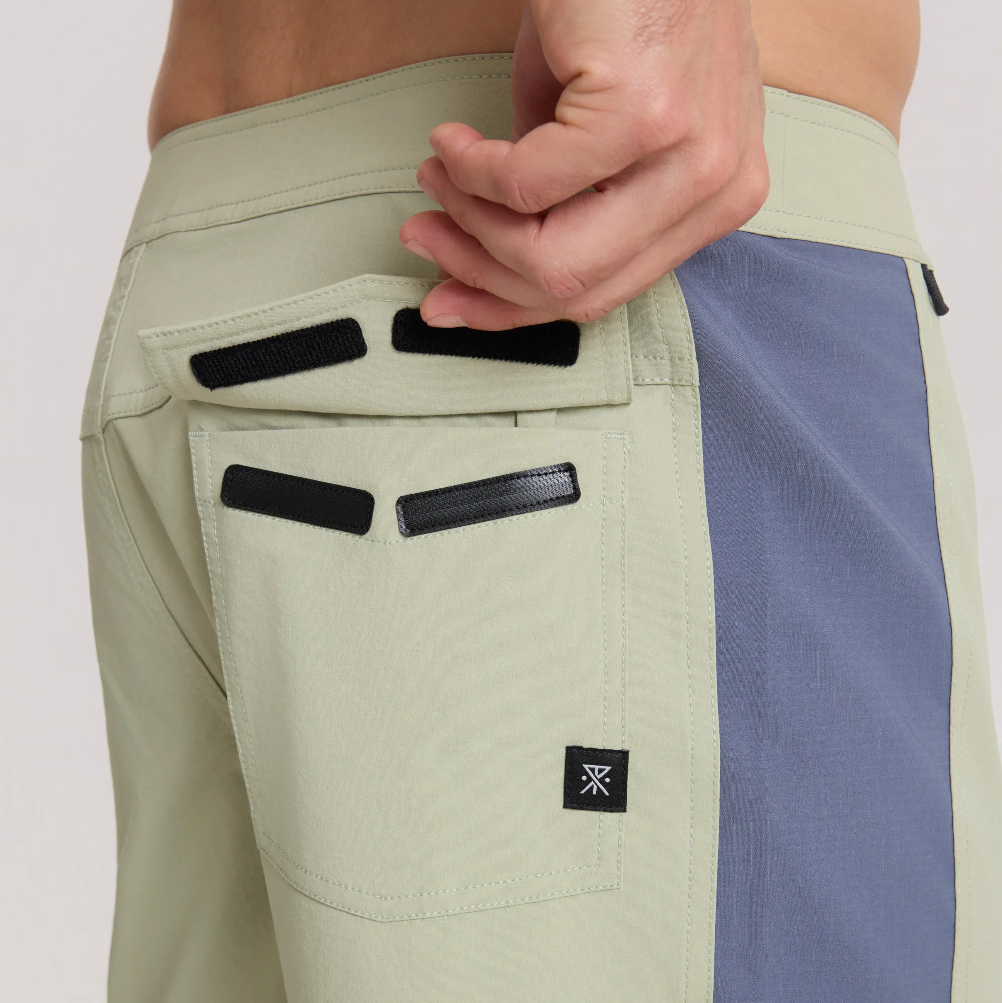 Passage Panel 18.5" Boardshorts - Sage - Image 5