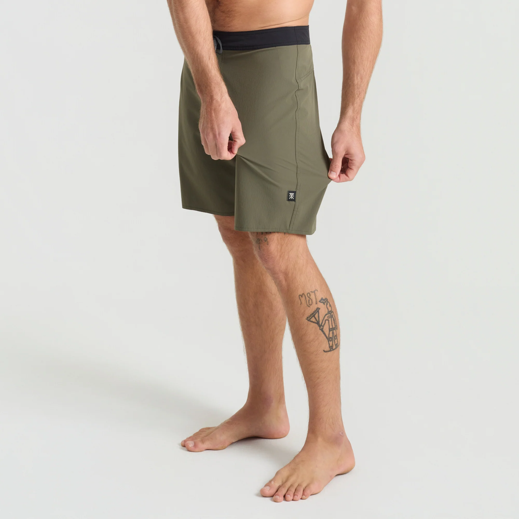 Passage Pro 18.5" Boardshorts - Military - Image 3