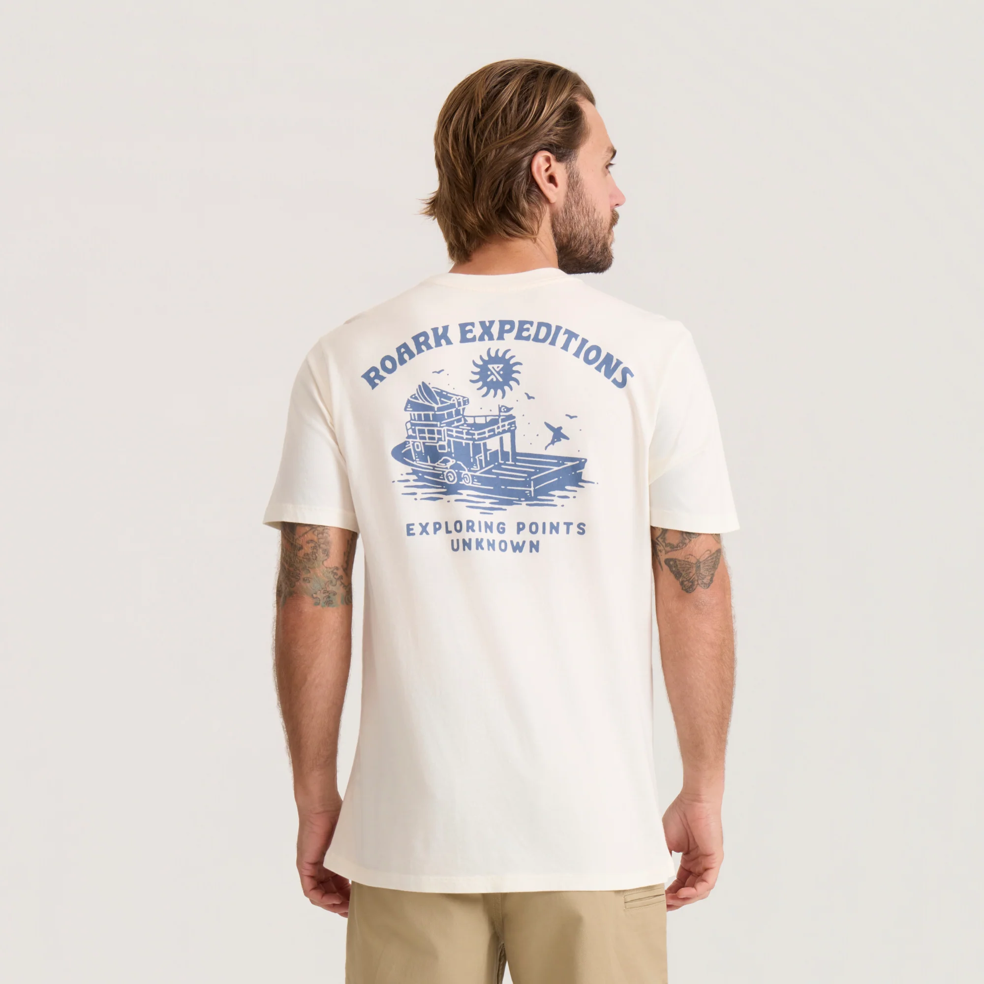 Points Unknown Premium Tee - Off White - Image 4