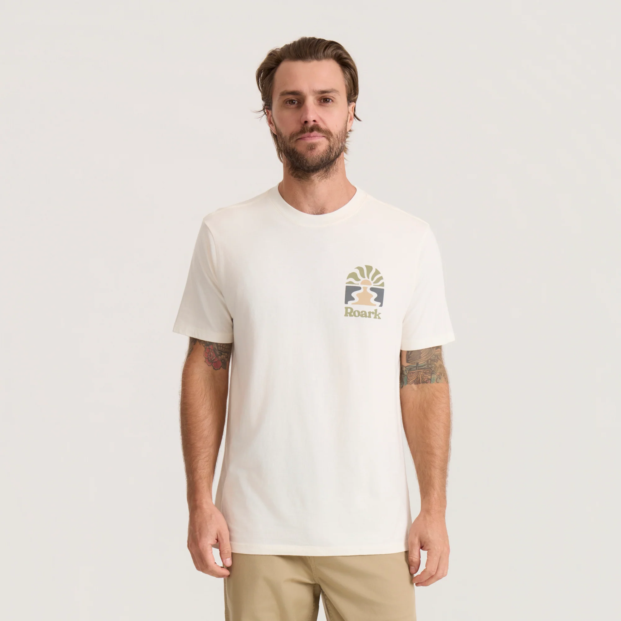 Roaming Premium Tee - Off White - Image 2