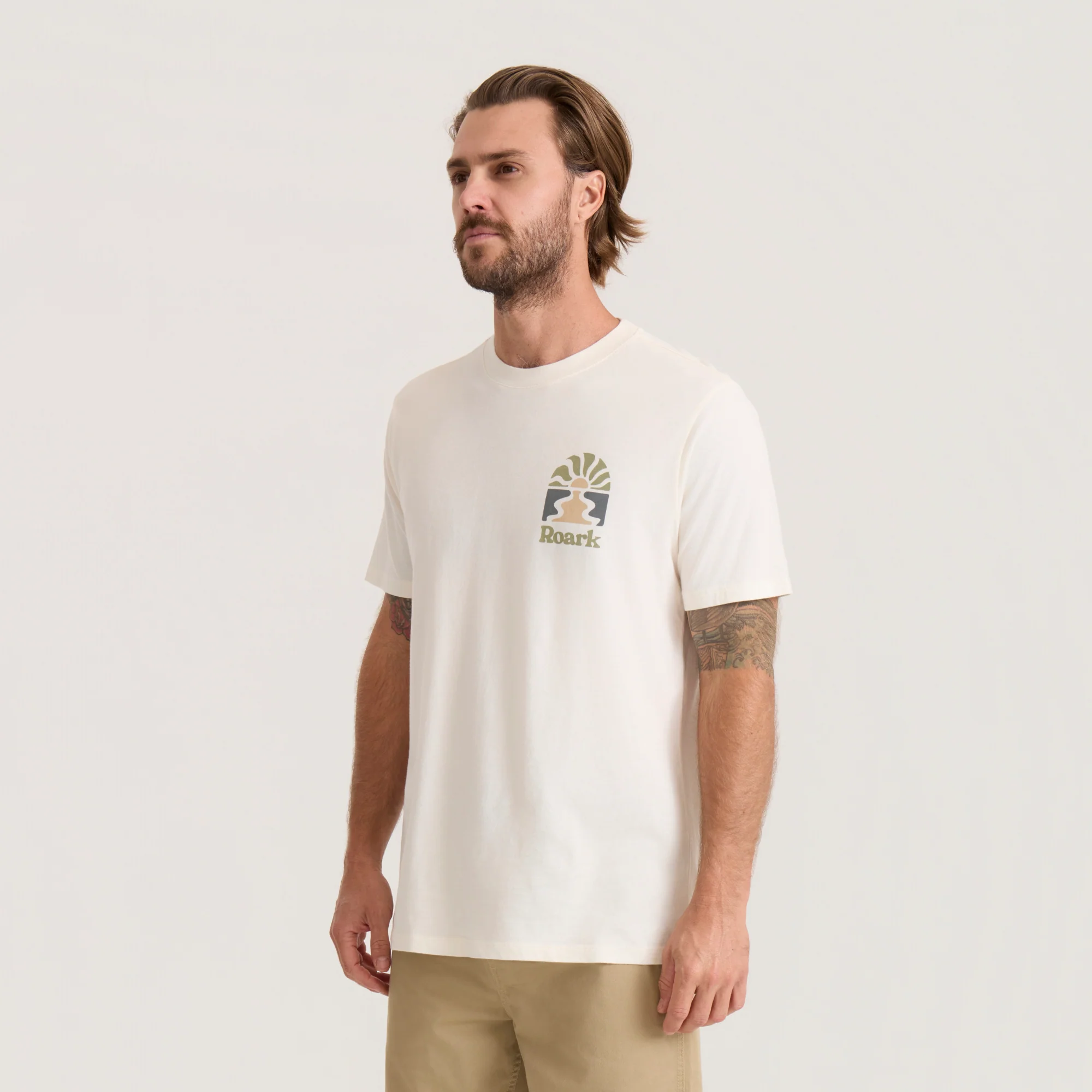 Roaming Premium Tee - Off White - Image 3