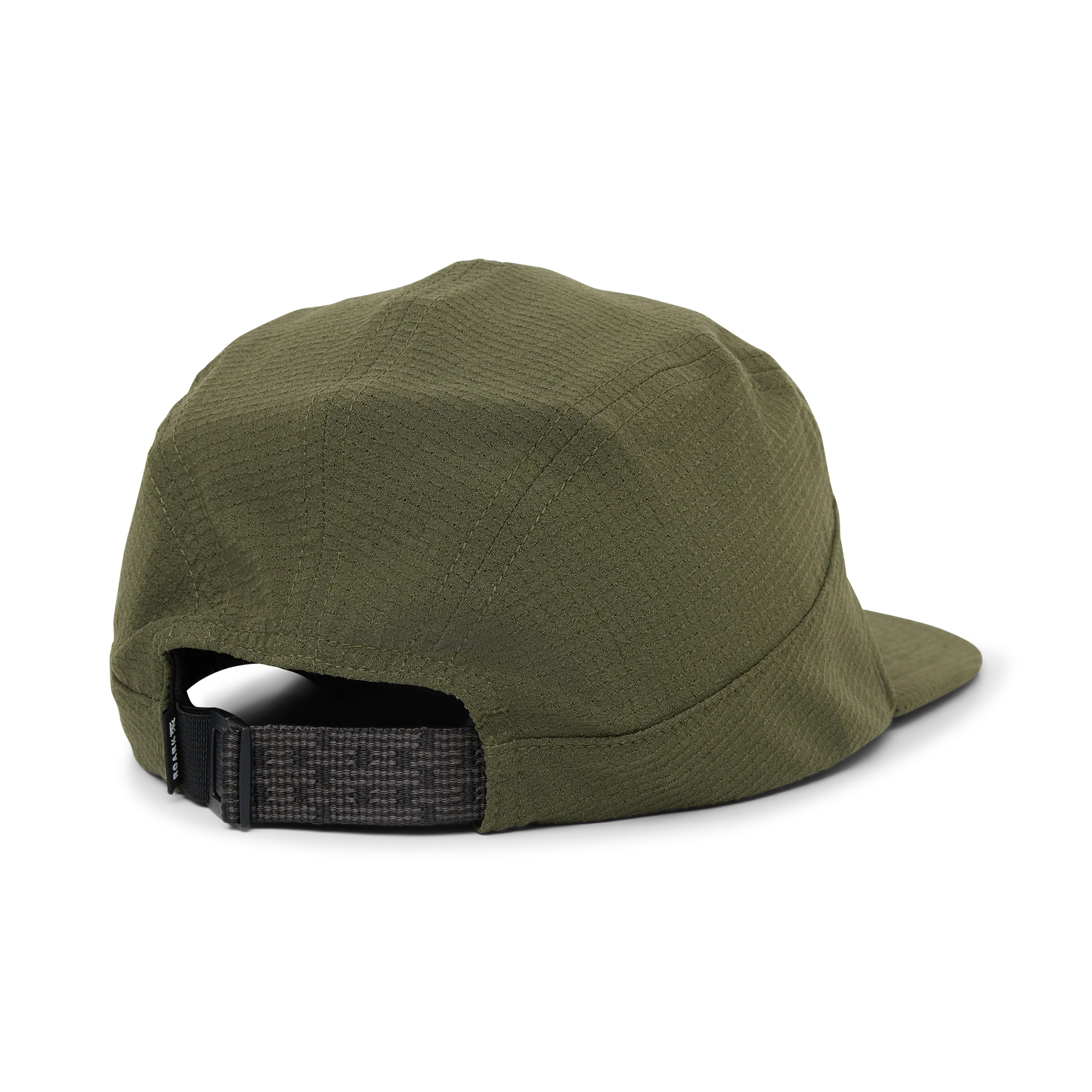 Run Bless Up Camper Strapback Hat - Military - Image 3