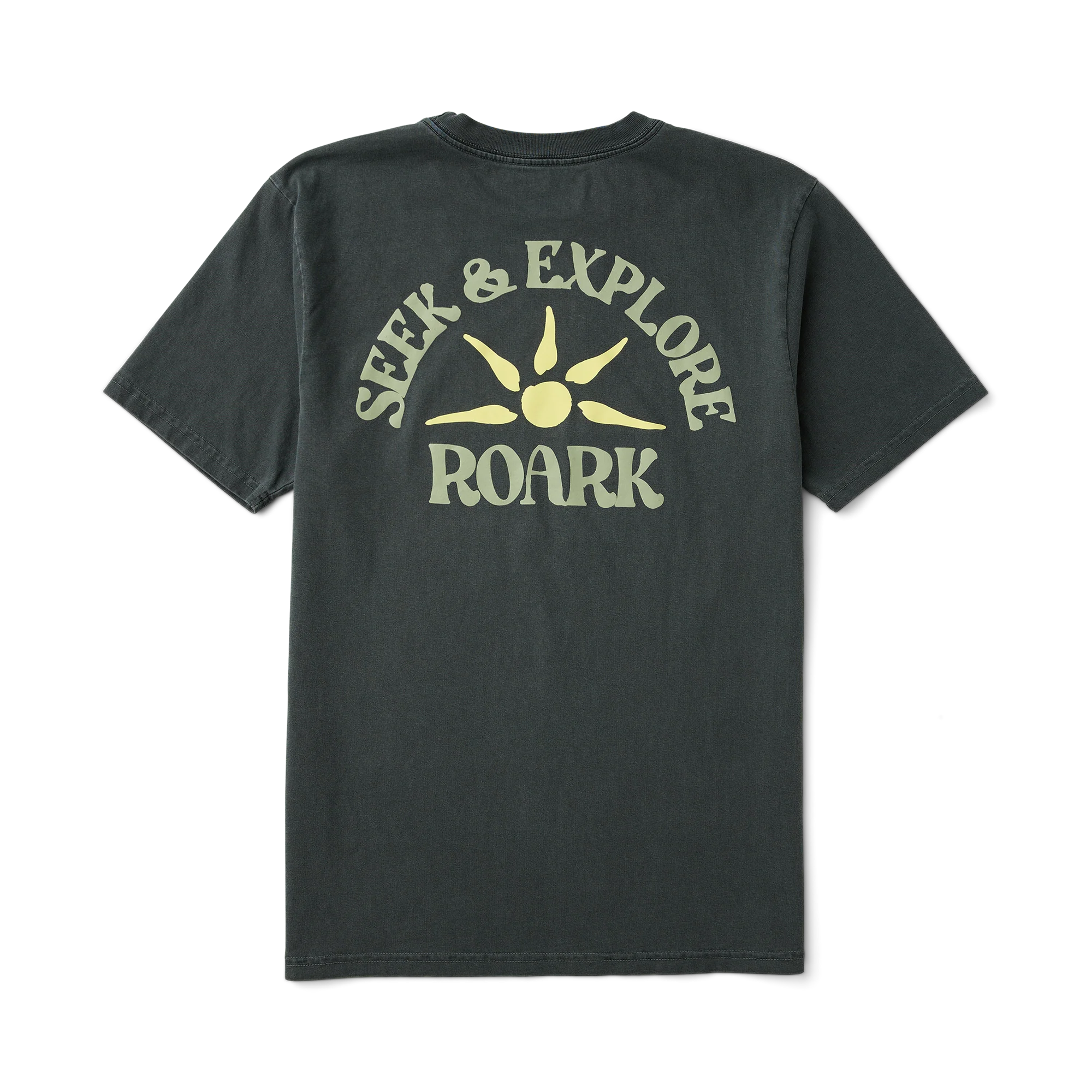 Seek & Explore Premium Tee - Charcoal