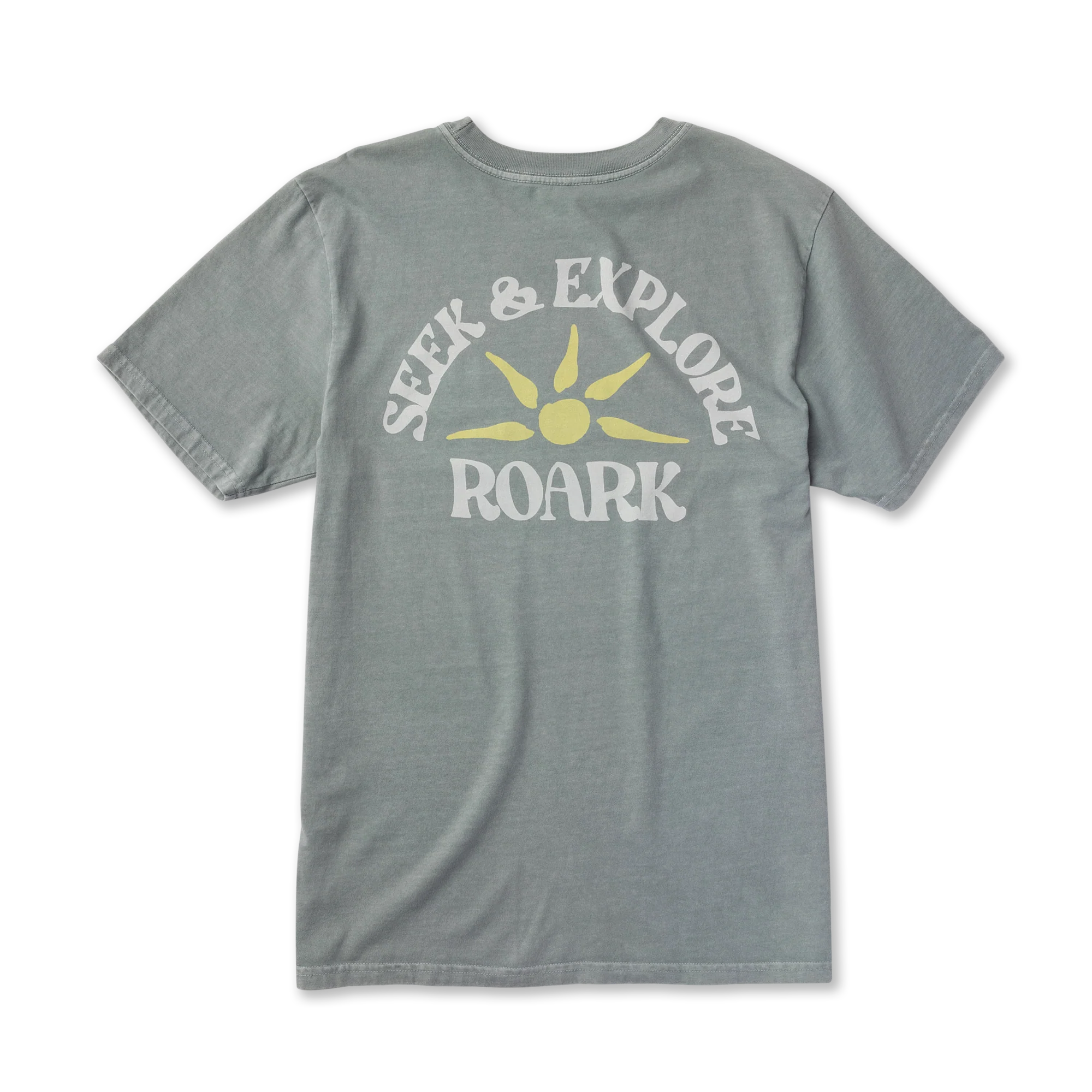 Seek & Explore Premium Tee - Hazy Blue