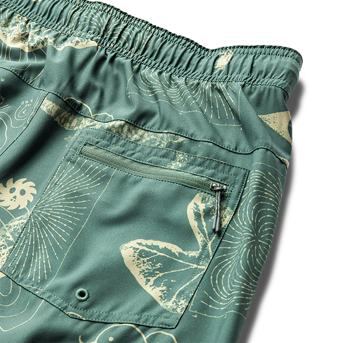 Serrano 7" Active Stretch Shorts - Slate Green - Image 10