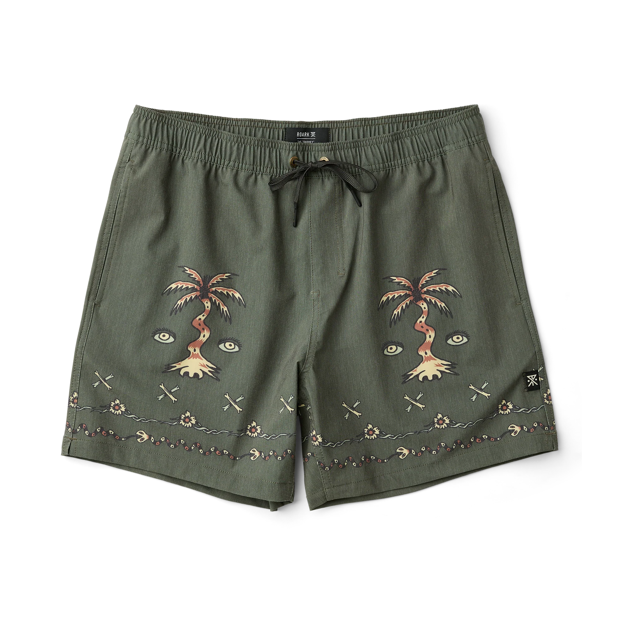 Shorey 16" Trunks - Military