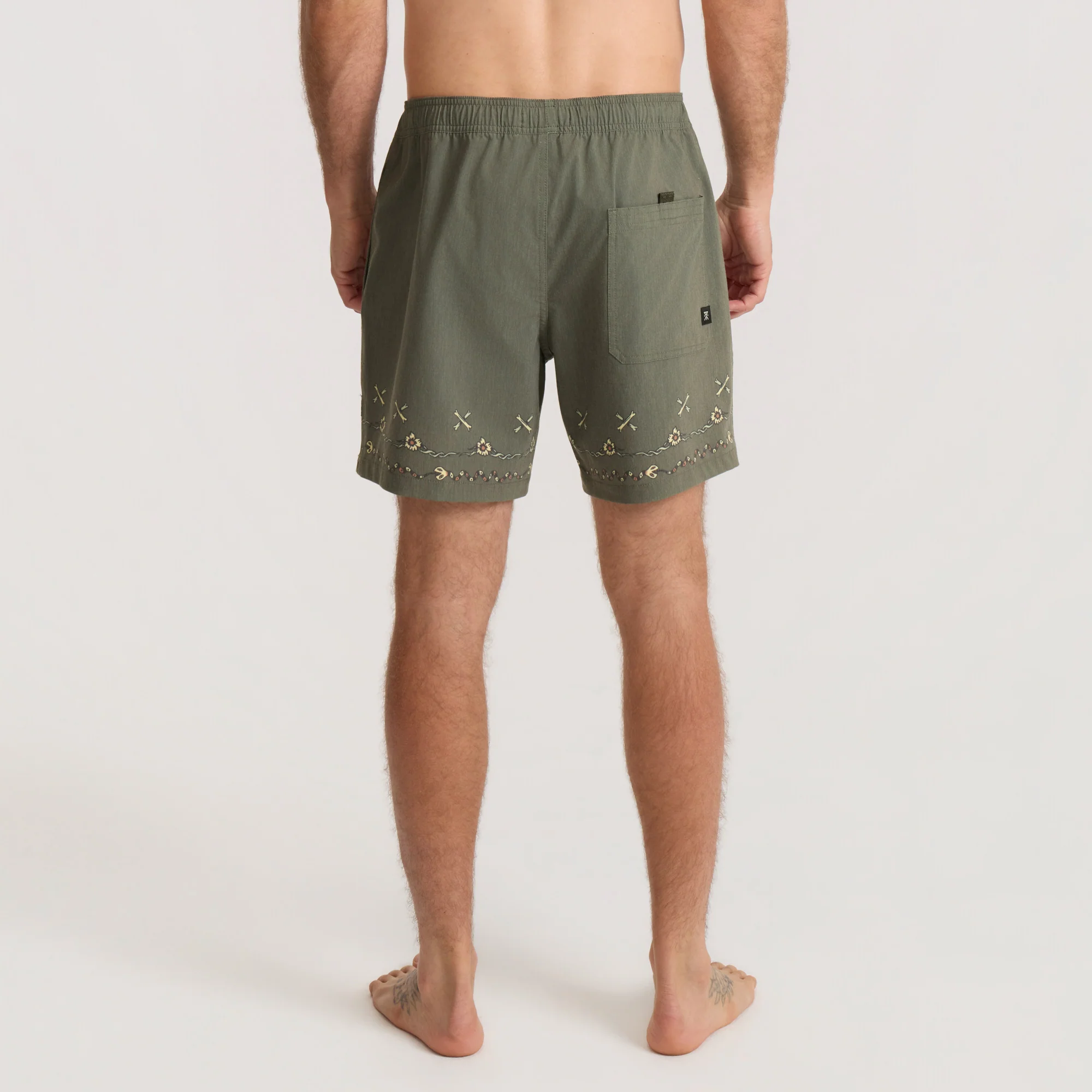 Shorey 16" Trunks - Military - Image 3
