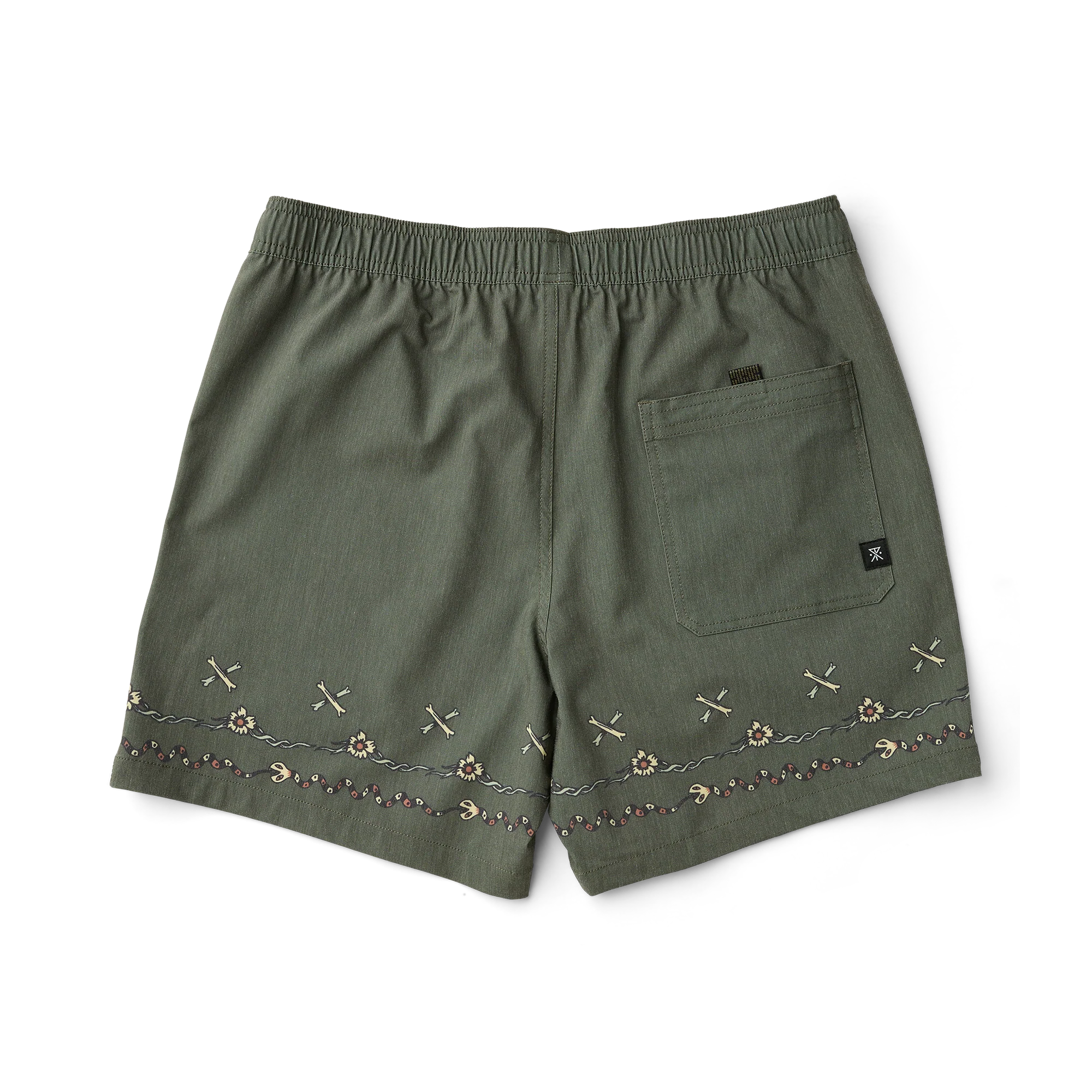 Shorey 16" Trunks - Military - Image 5