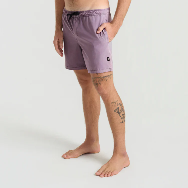 Shorey 16" Trunks - Washed Dusty Lilac - Image 4