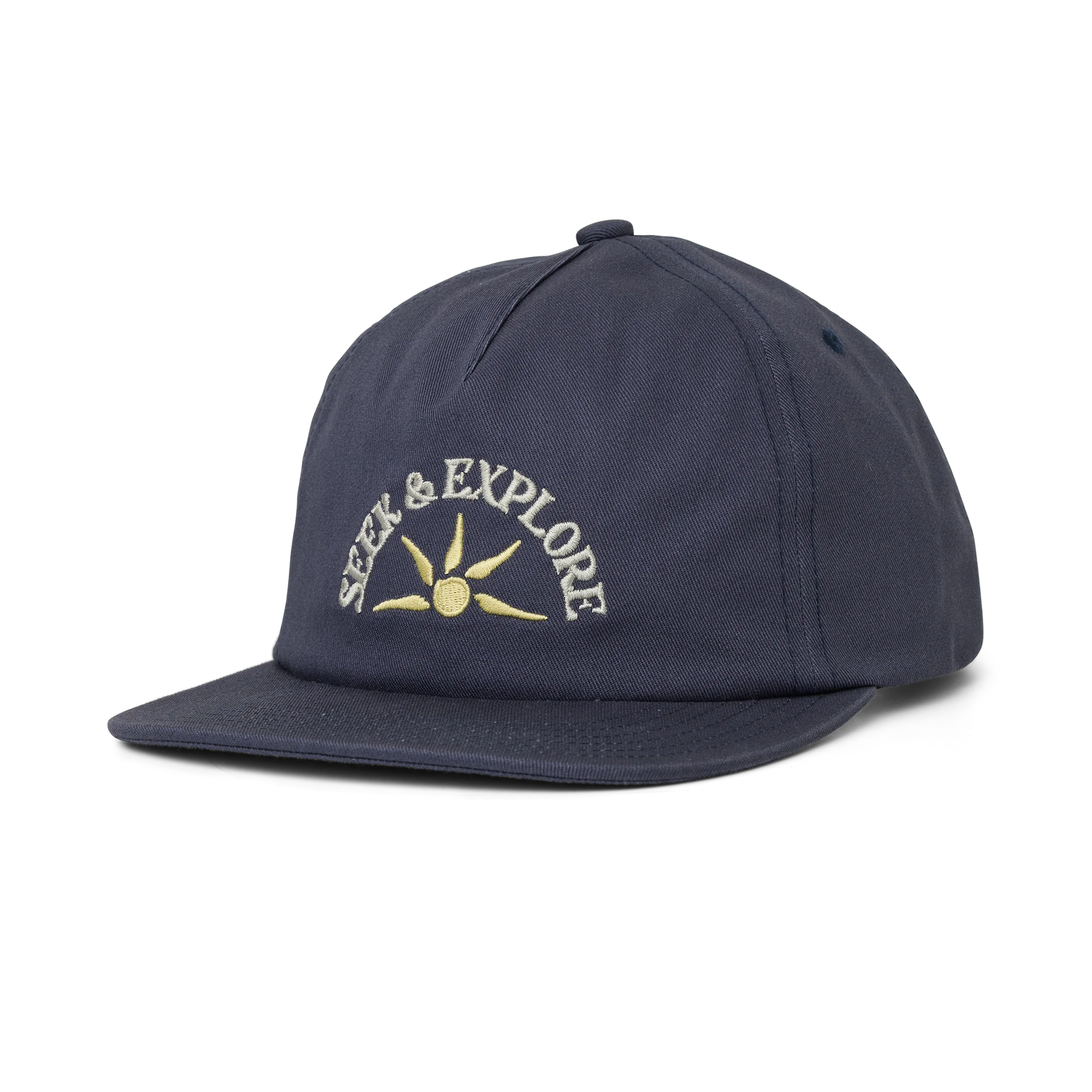 Venture Snapback Hat - Navy - Image 5