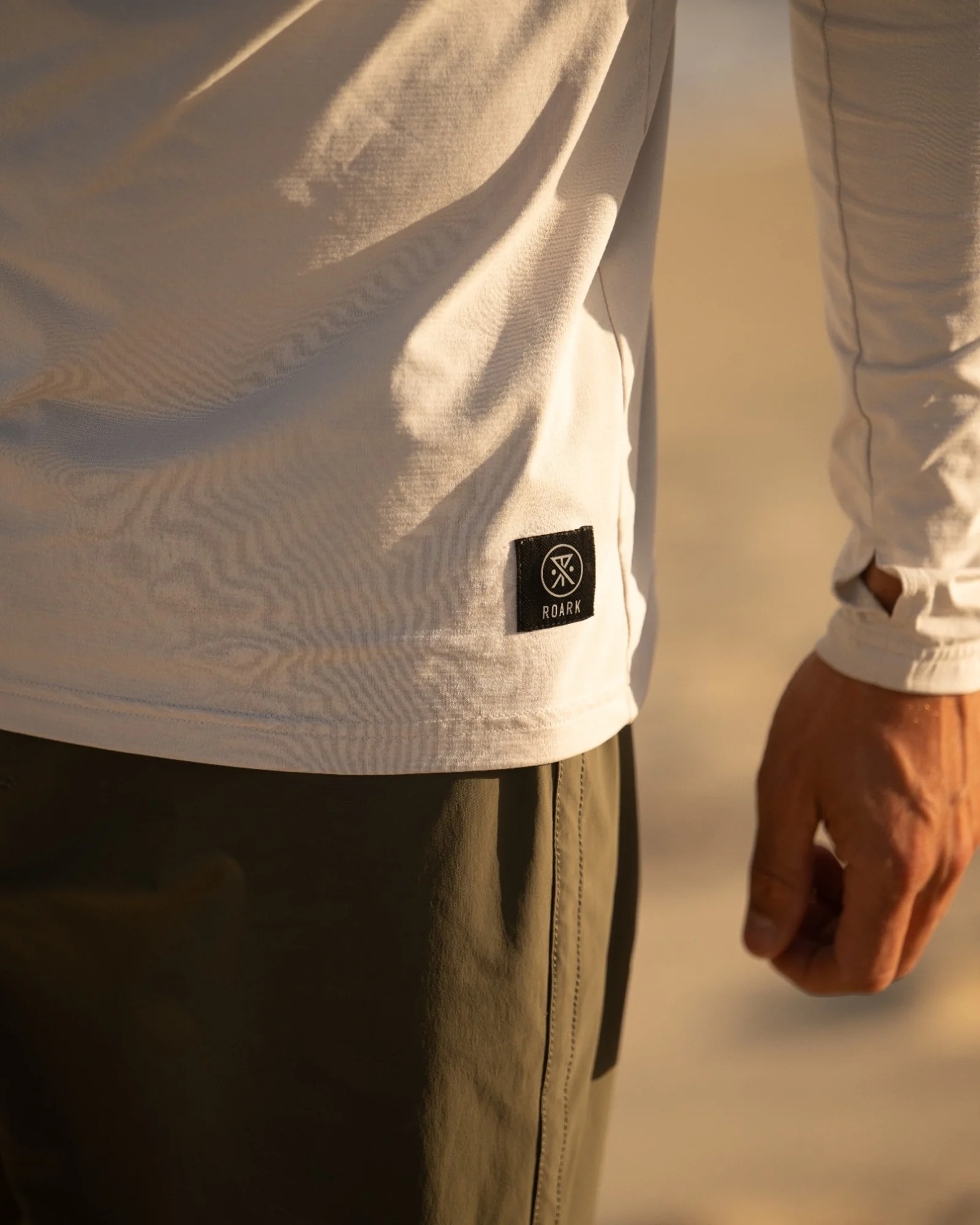 Venture UPF Hoodie - Off White - Image 6