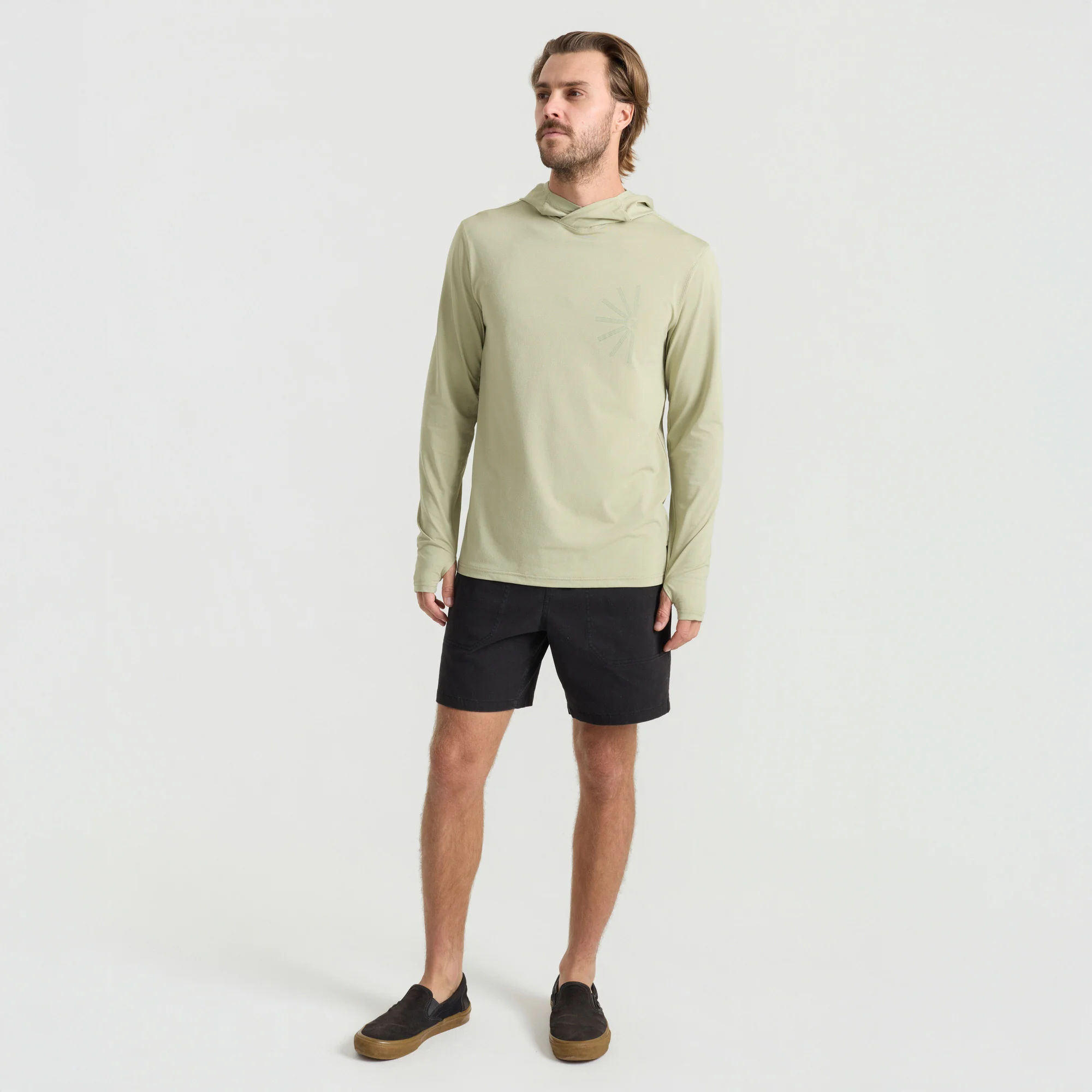 Venture UPF Hoodie - Sage - Image 6