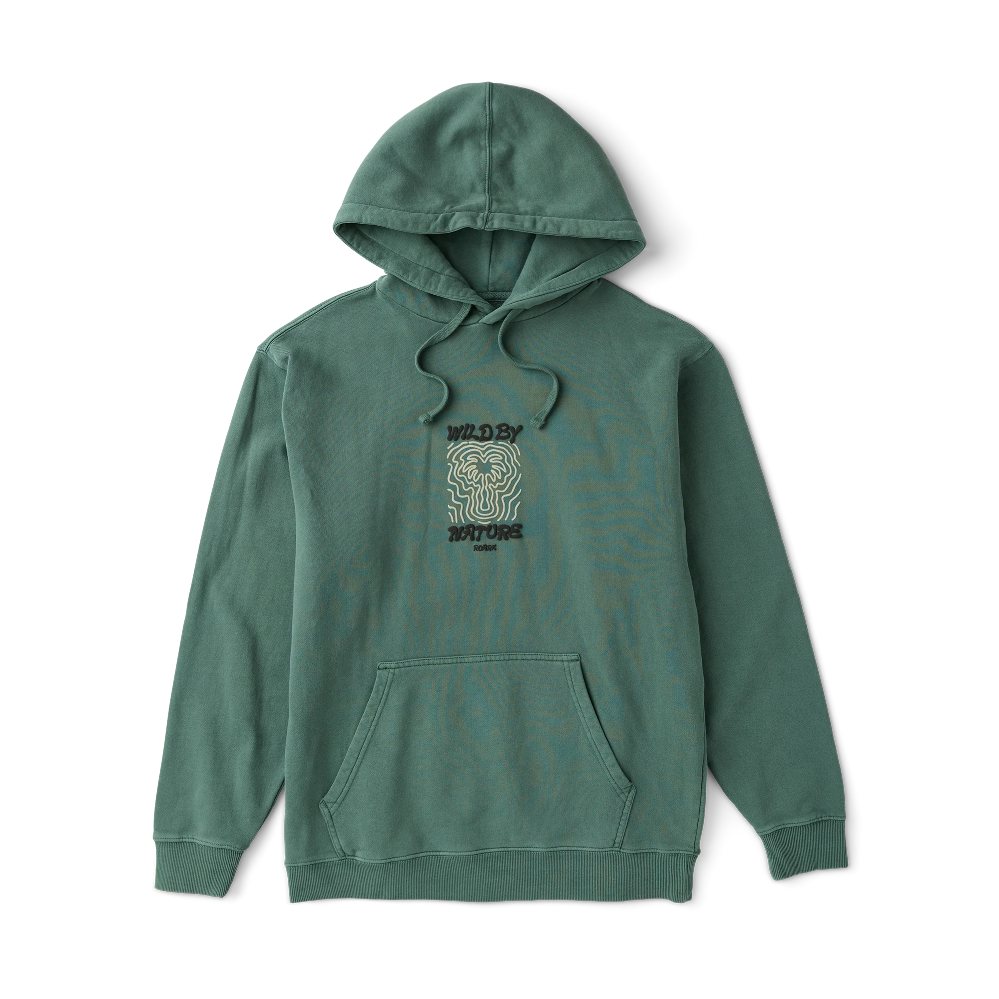 Wild By Nature Hoodie - Slate Green