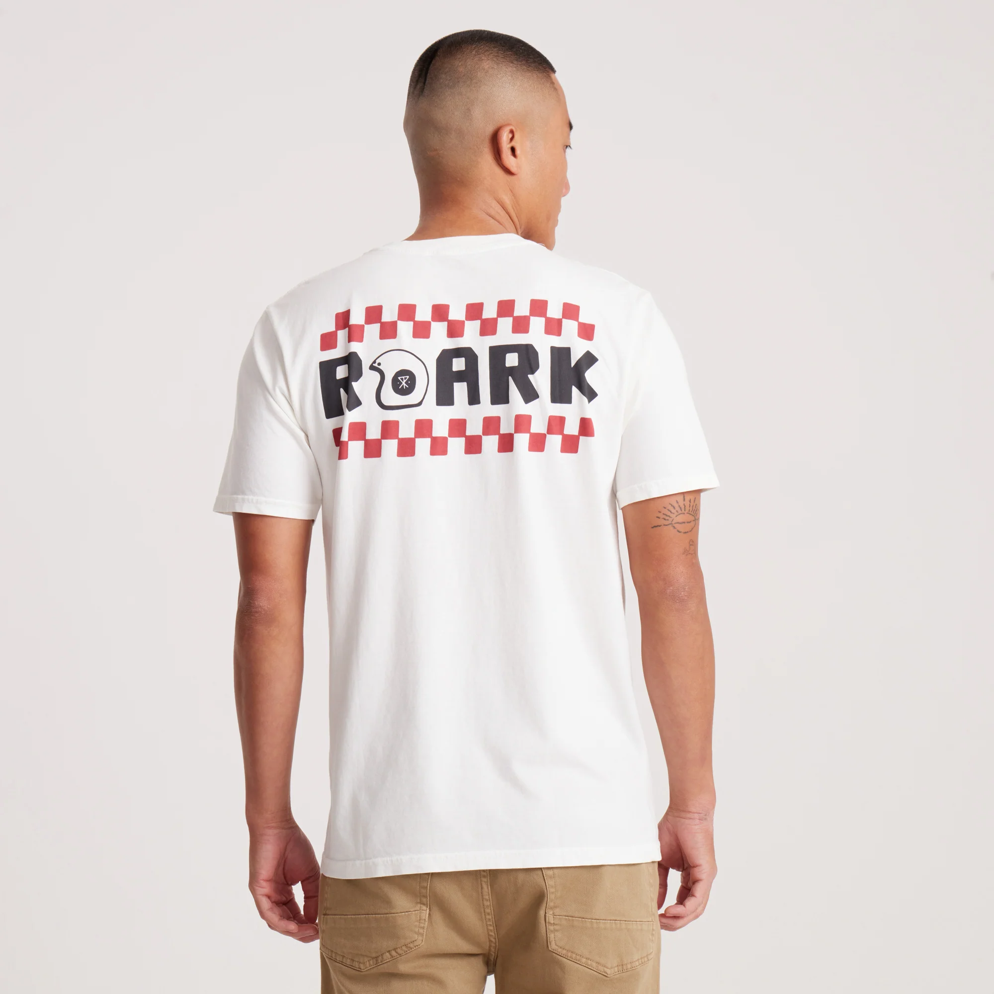 Moto Pocket Premium Tee - Off White - Image 5