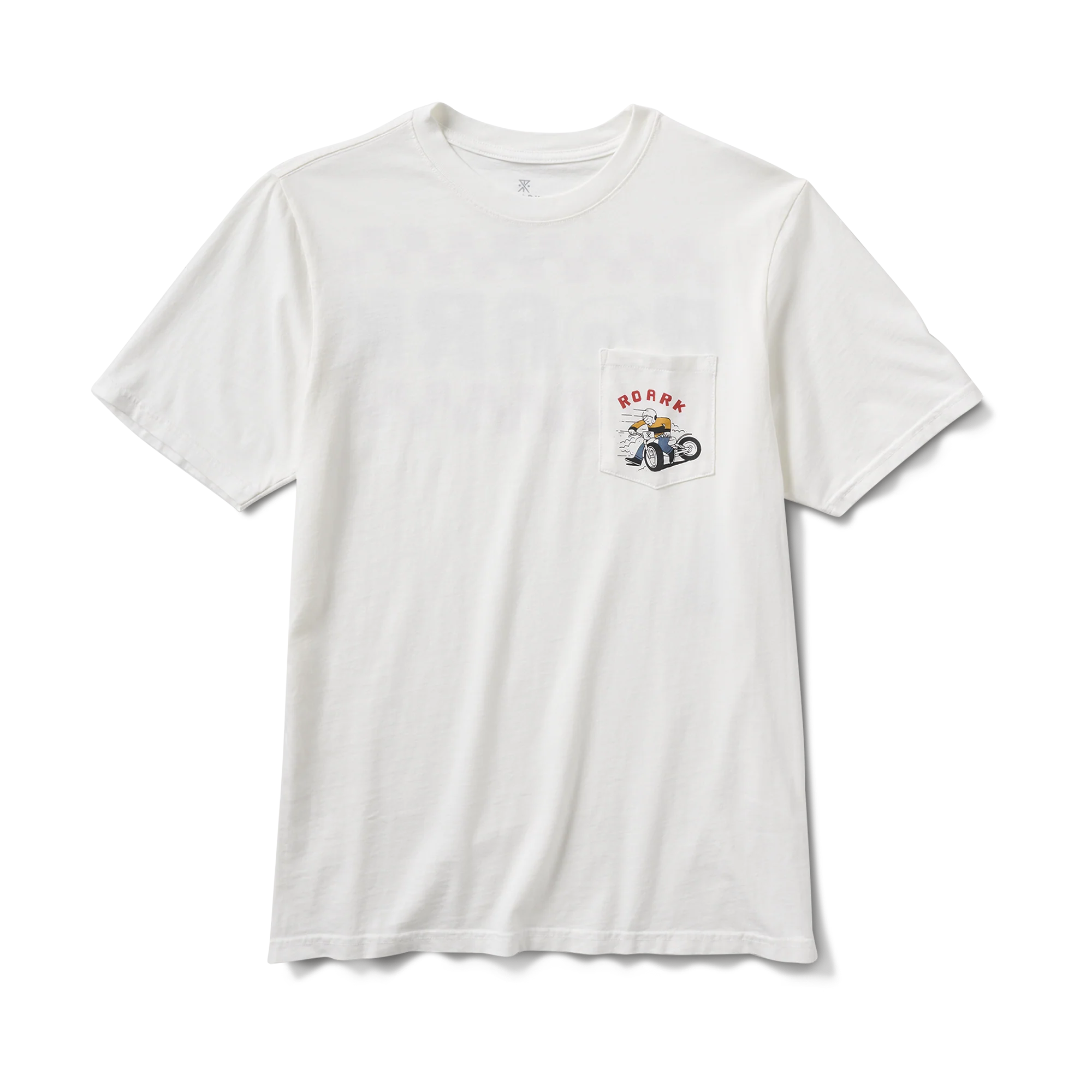 Moto Pocket Premium Tee - Off White - Image 7