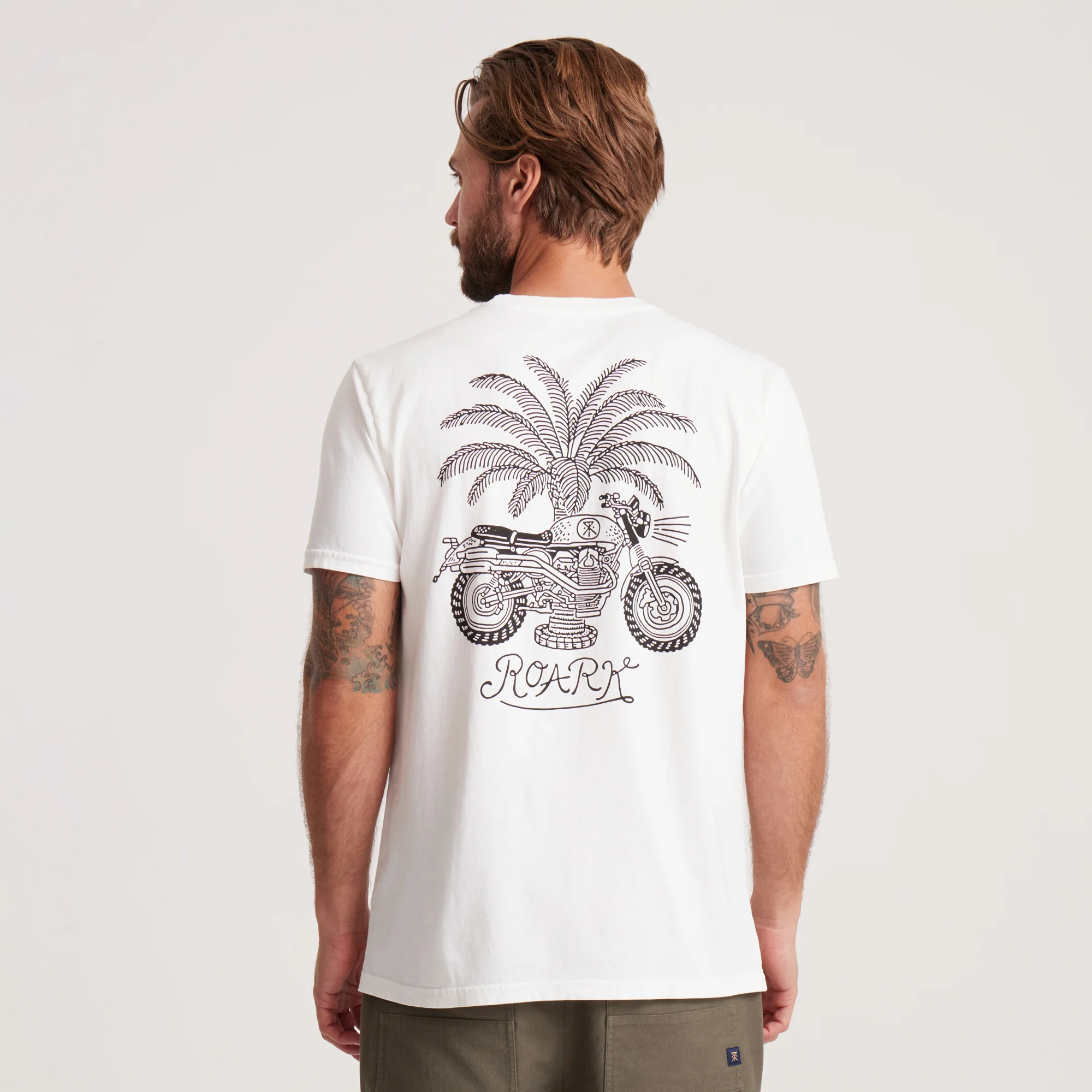 Moto Premium Tee - Off White - Image 4