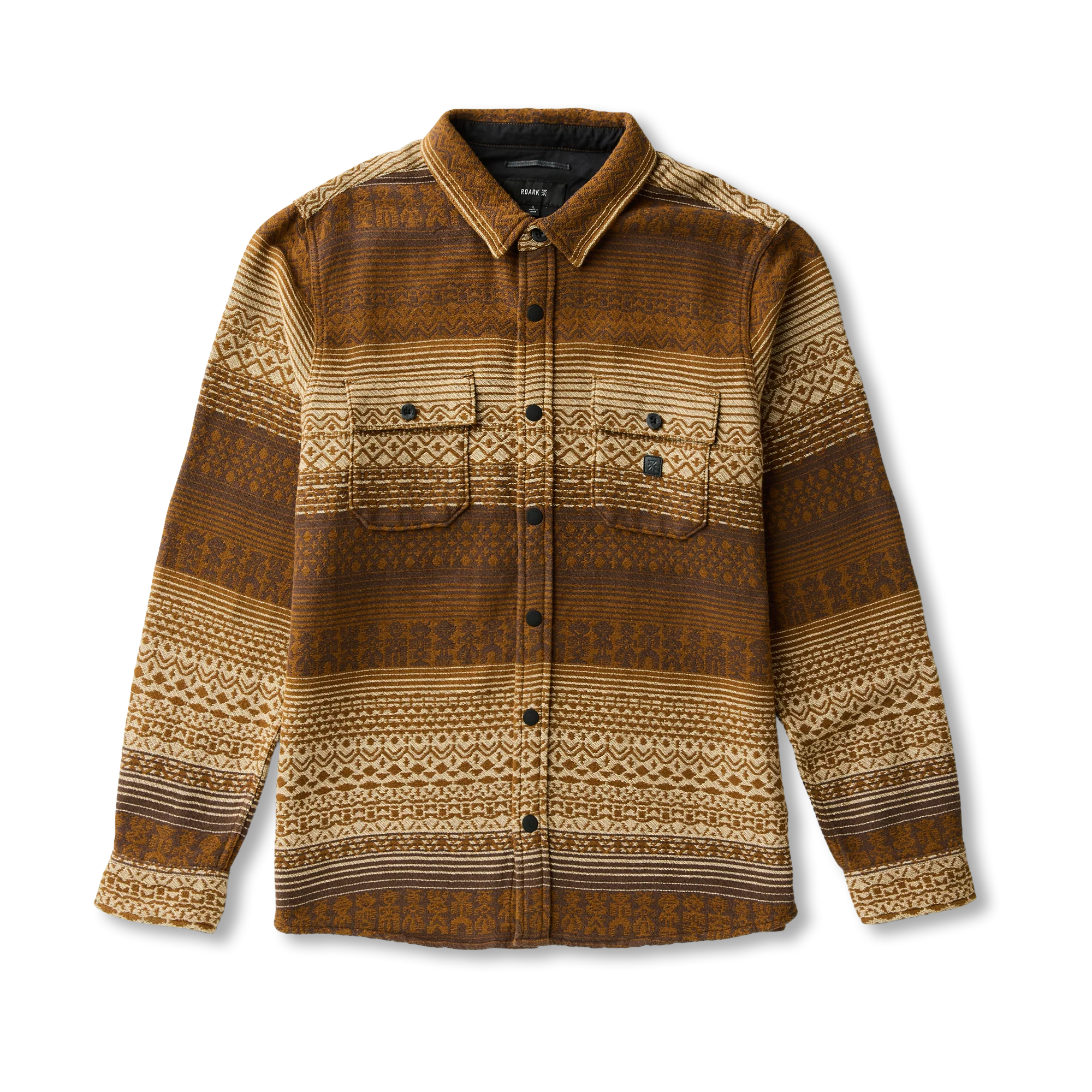 Nordsman Jacquard Long Sleeve Flannel - Otter