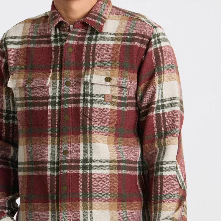 Nordsman Flannel - Sangria - Image 5