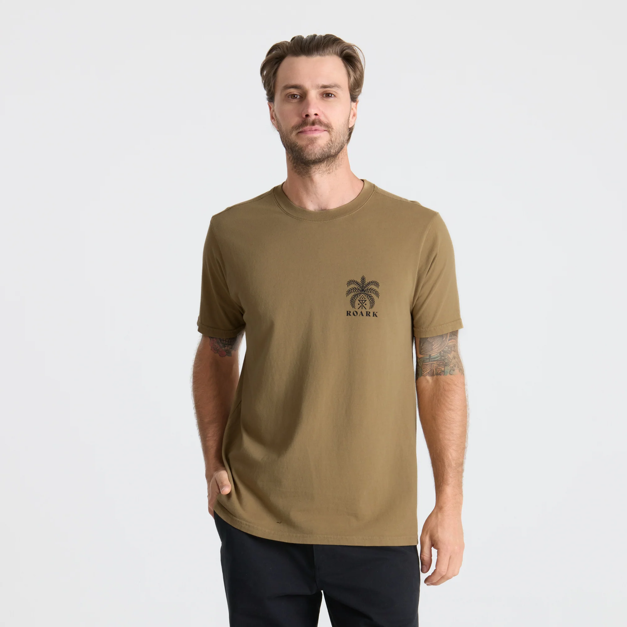 Palma Chilena Premium Tee - Khaki - Image 2
