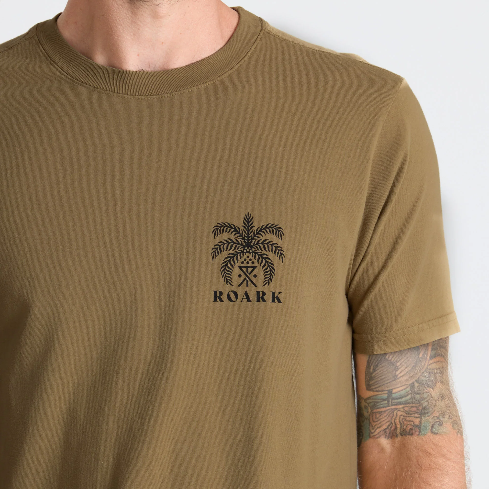 Palma Chilena Premium Tee - Khaki - Image 6