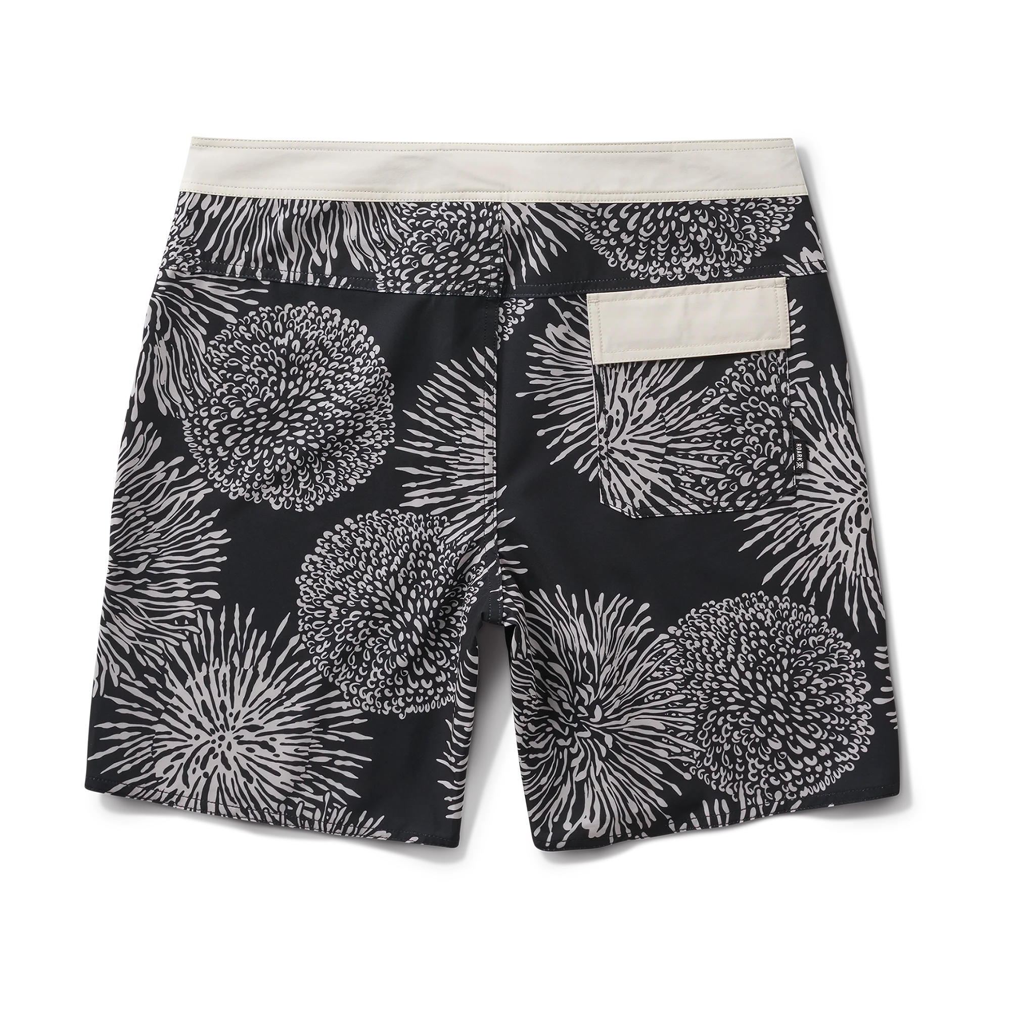 Passage 18.5" Boardshorts - Black Floral - Image 8
