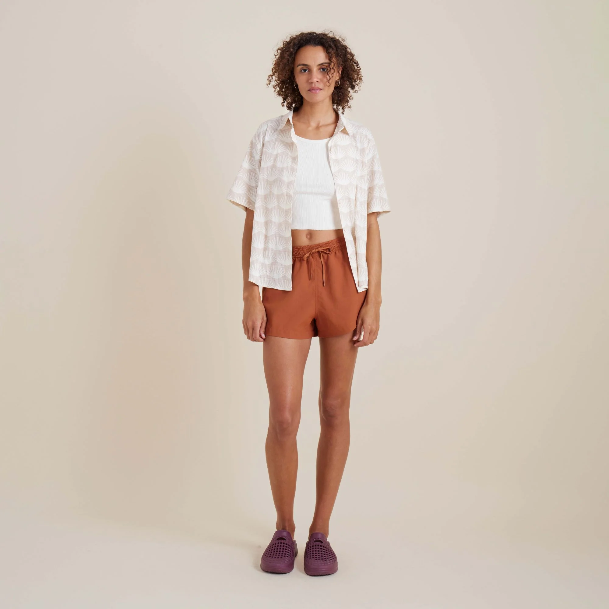 River Hybrid Shorts - Coconut Shell - Image 8