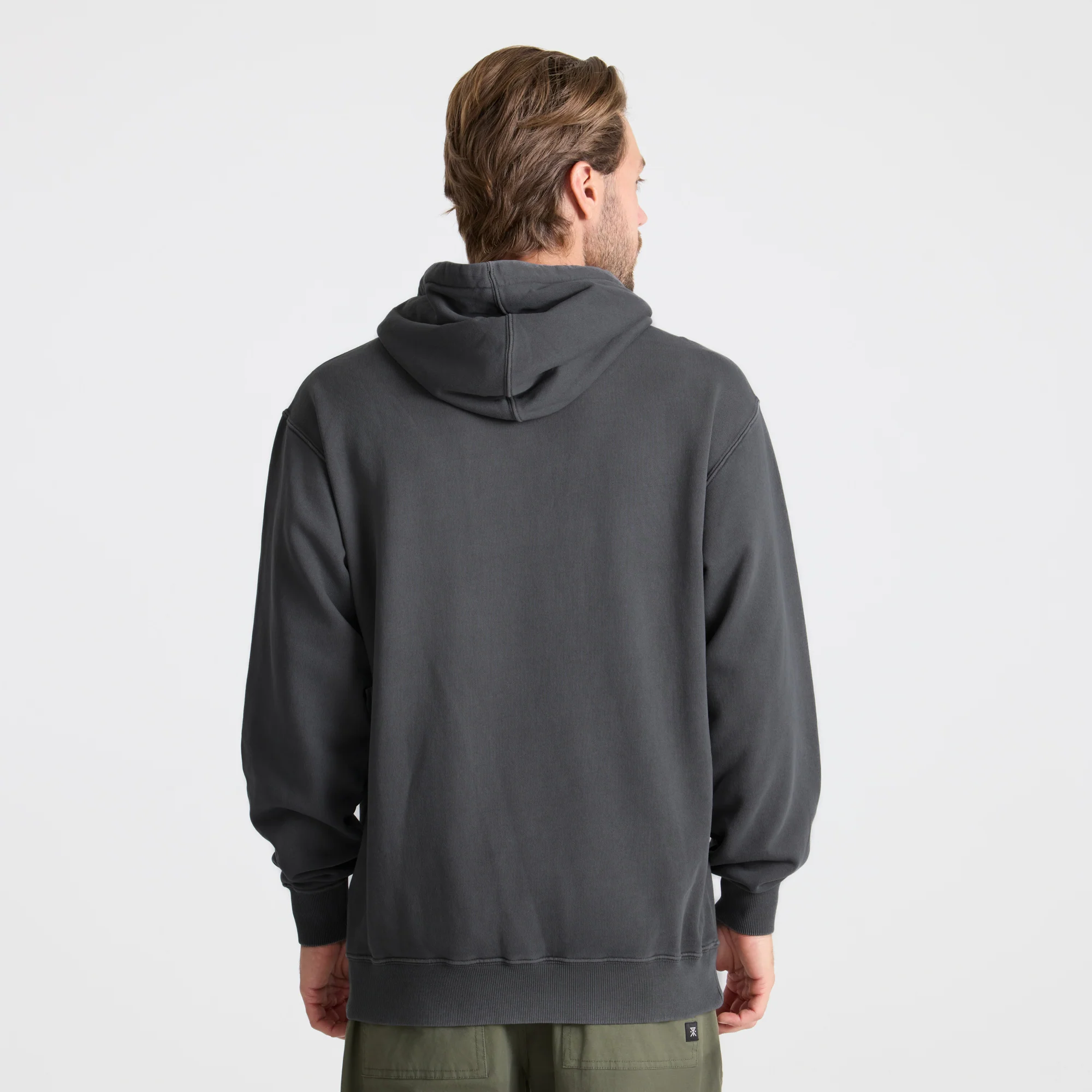 Safe Camp Embroidery Fleece - Charcoal - Image 4