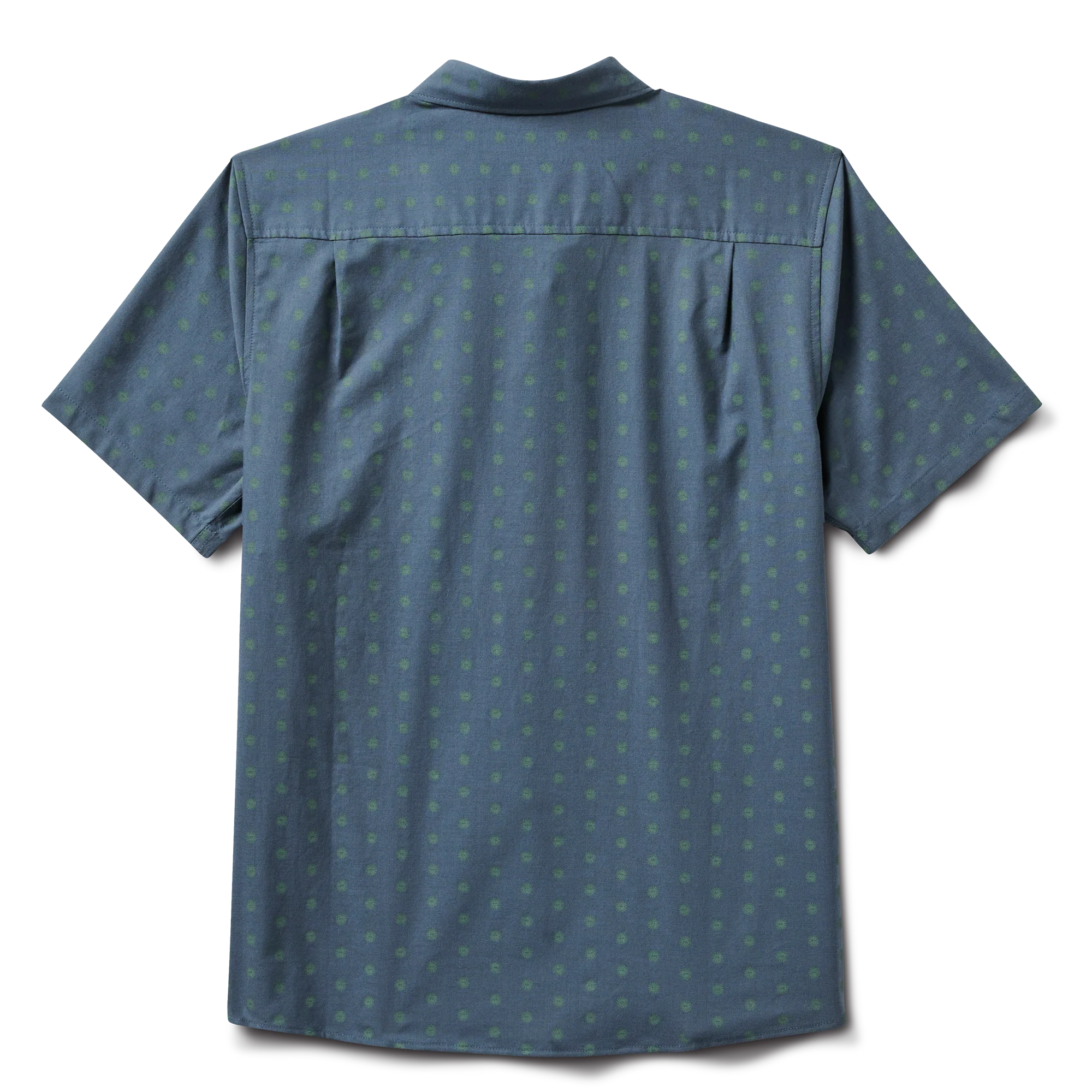 Scholar Stretch Organic Short Sleeve Button Up Shirt - Tundra - Image 7