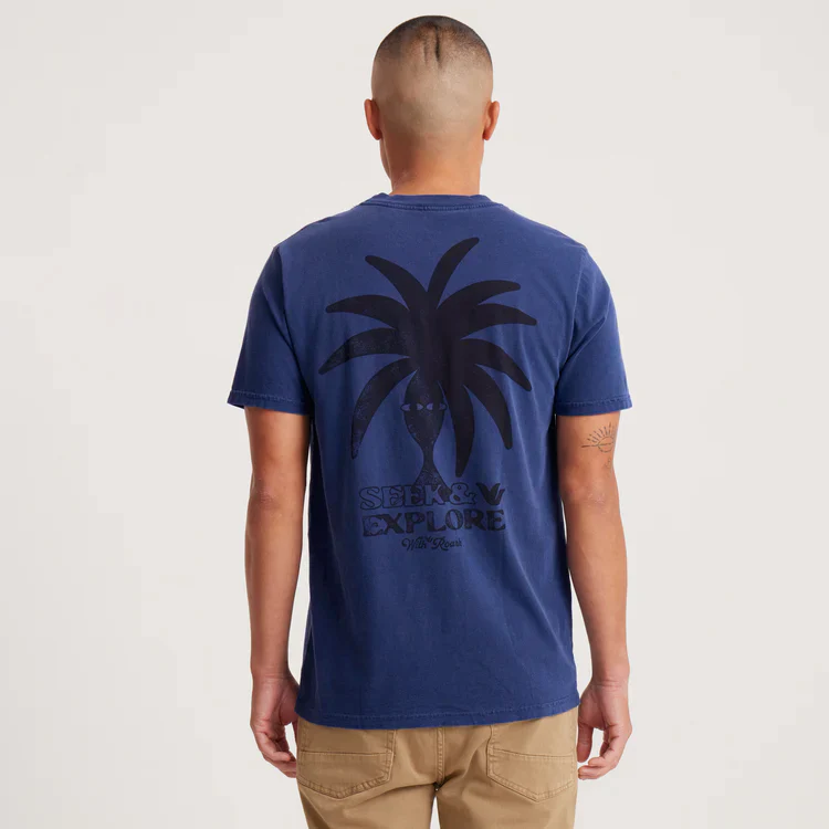 Seek And Explore Premium Tee - Slate - Image 4