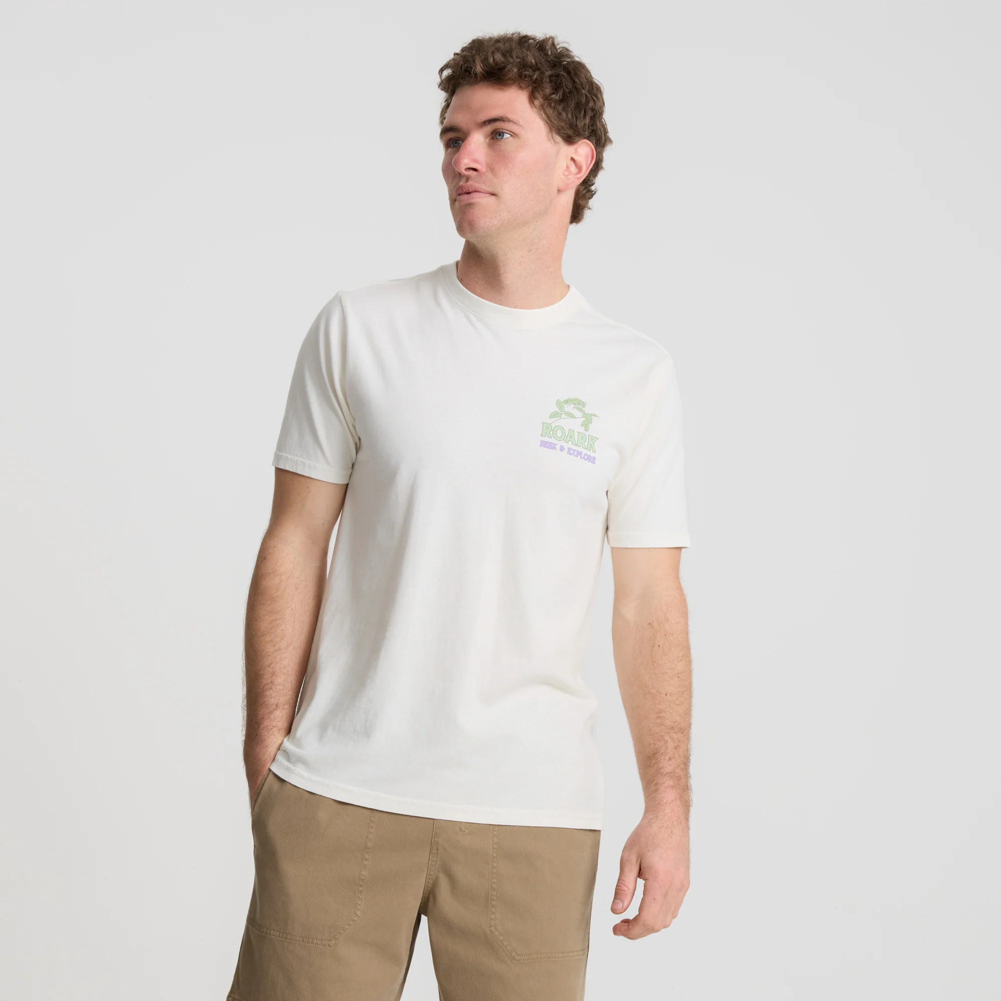 Seek & Explore Premium Tee - Off White - Image 2