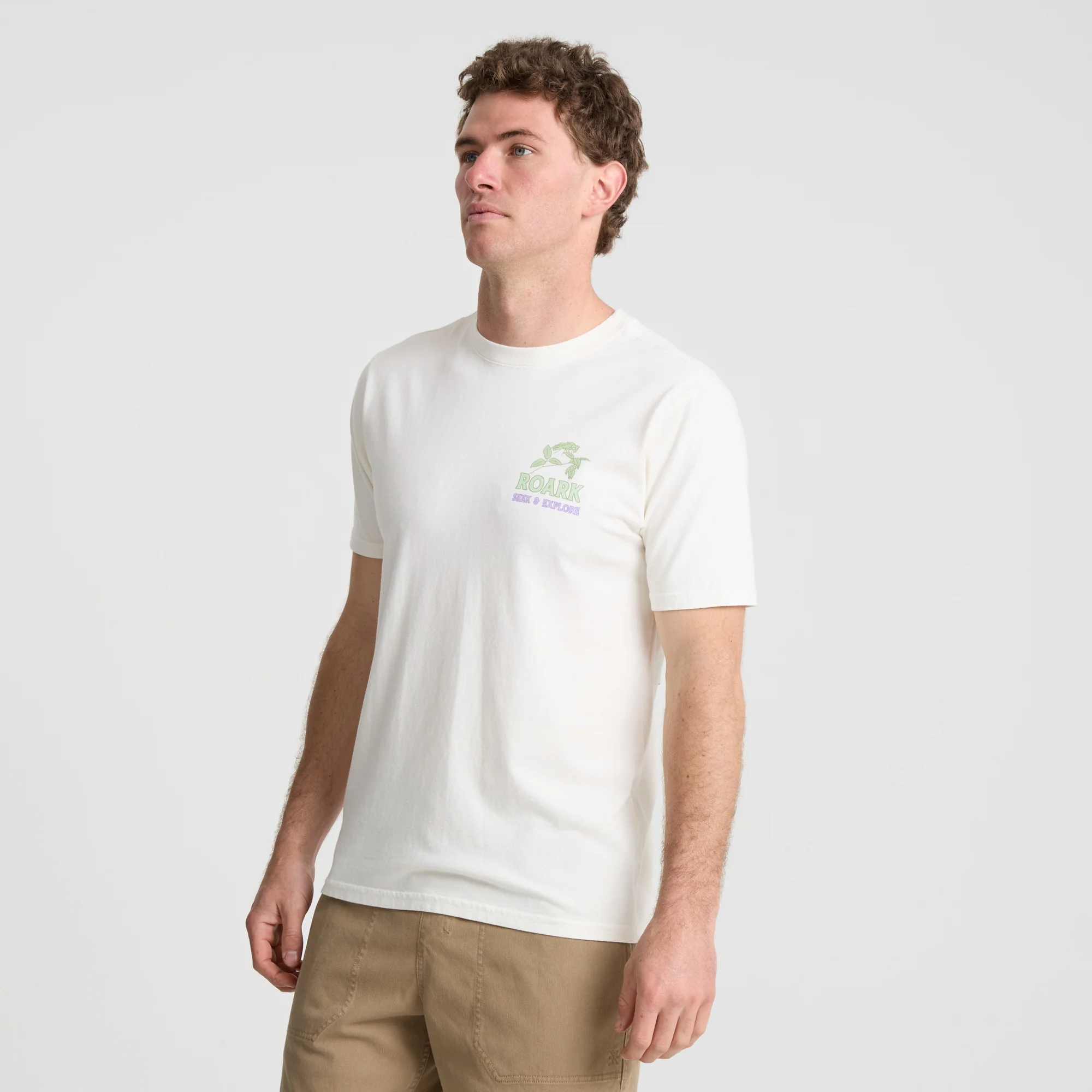 Seek & Explore Premium Tee - Off White - Image 3