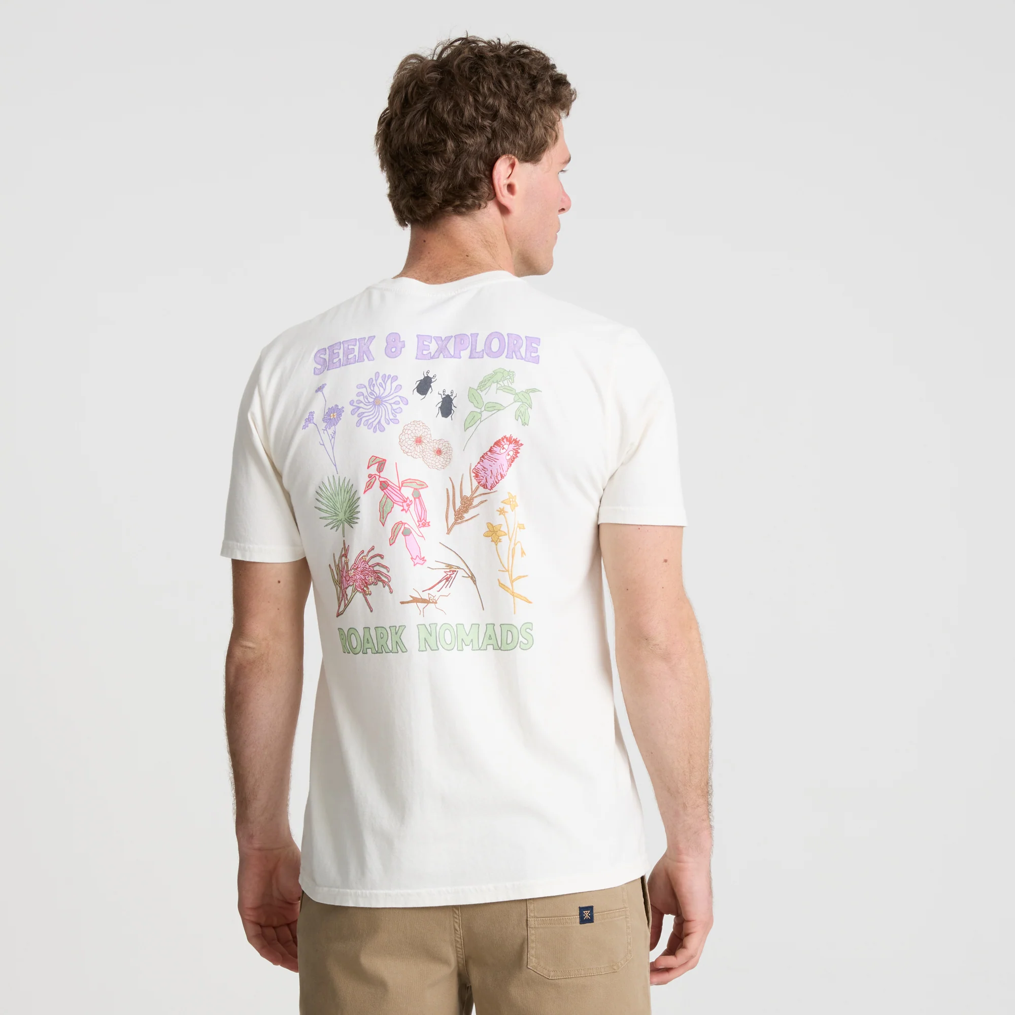 Seek & Explore Premium Tee - Off White - Image 4
