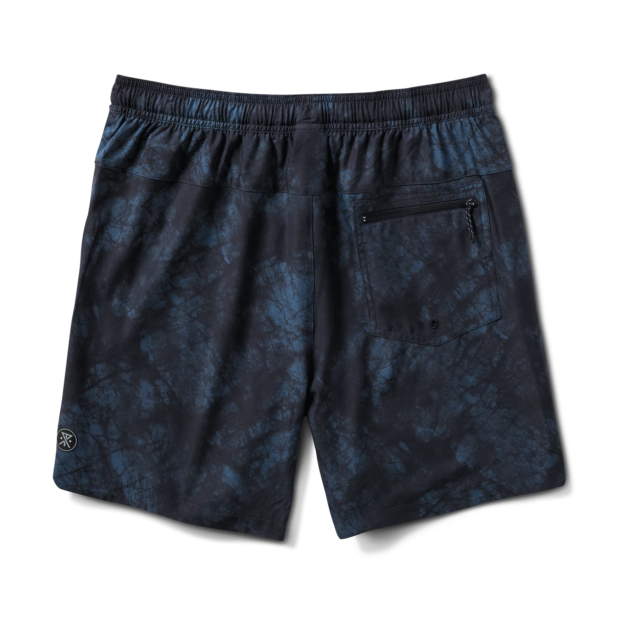 Serrano 7" Active Stretch Shorts - Navy Tie Die - Image 5