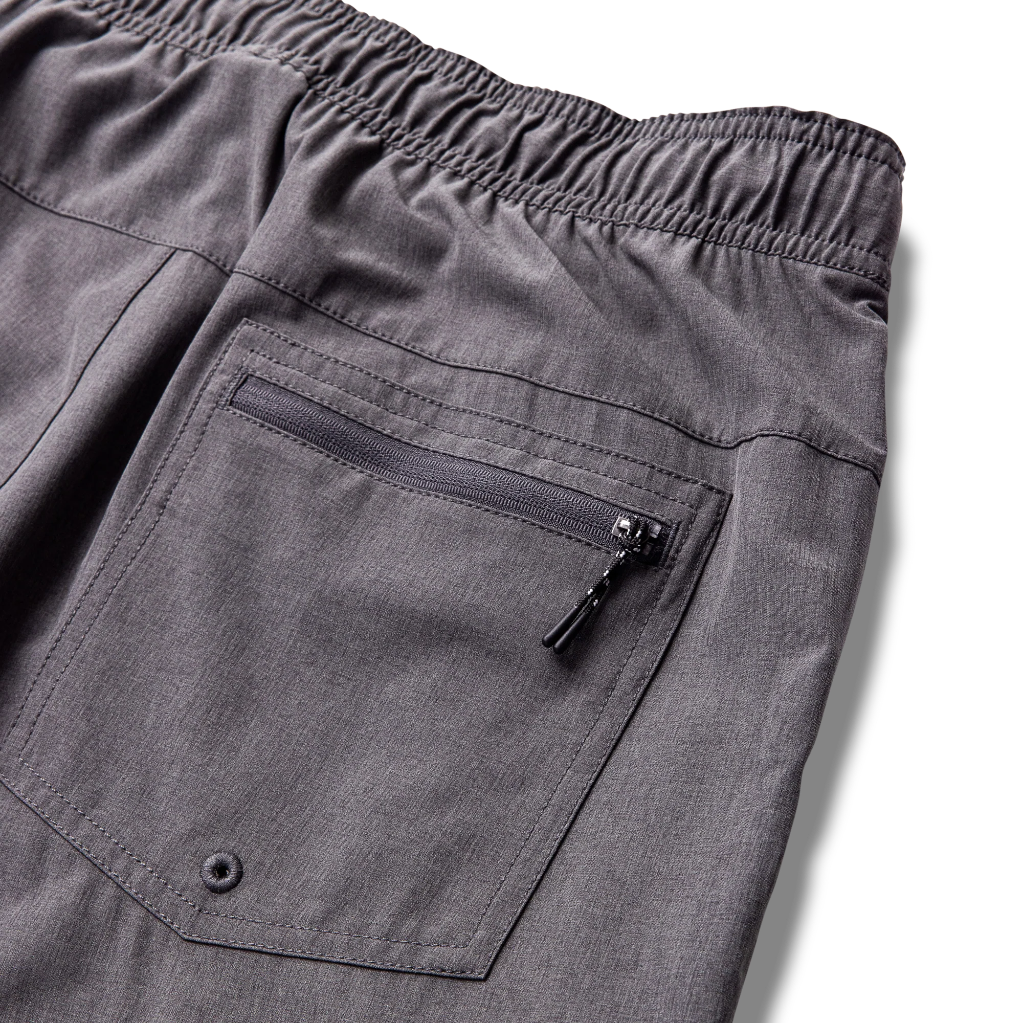 Serrano 7" Active Stretch Shorts - Charcoal Heather - Image 4