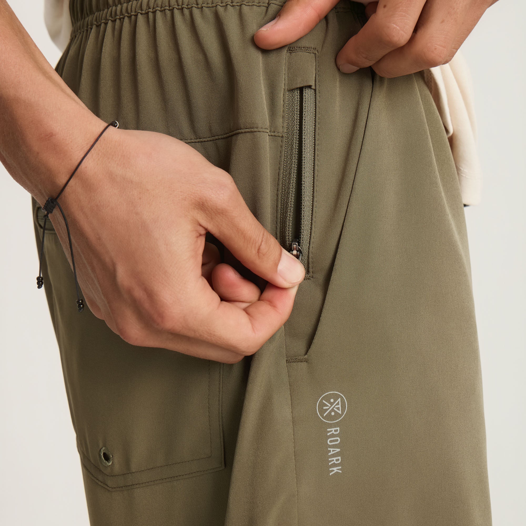 Serrano 7" Active Stretch Shorts - Military - Image 3