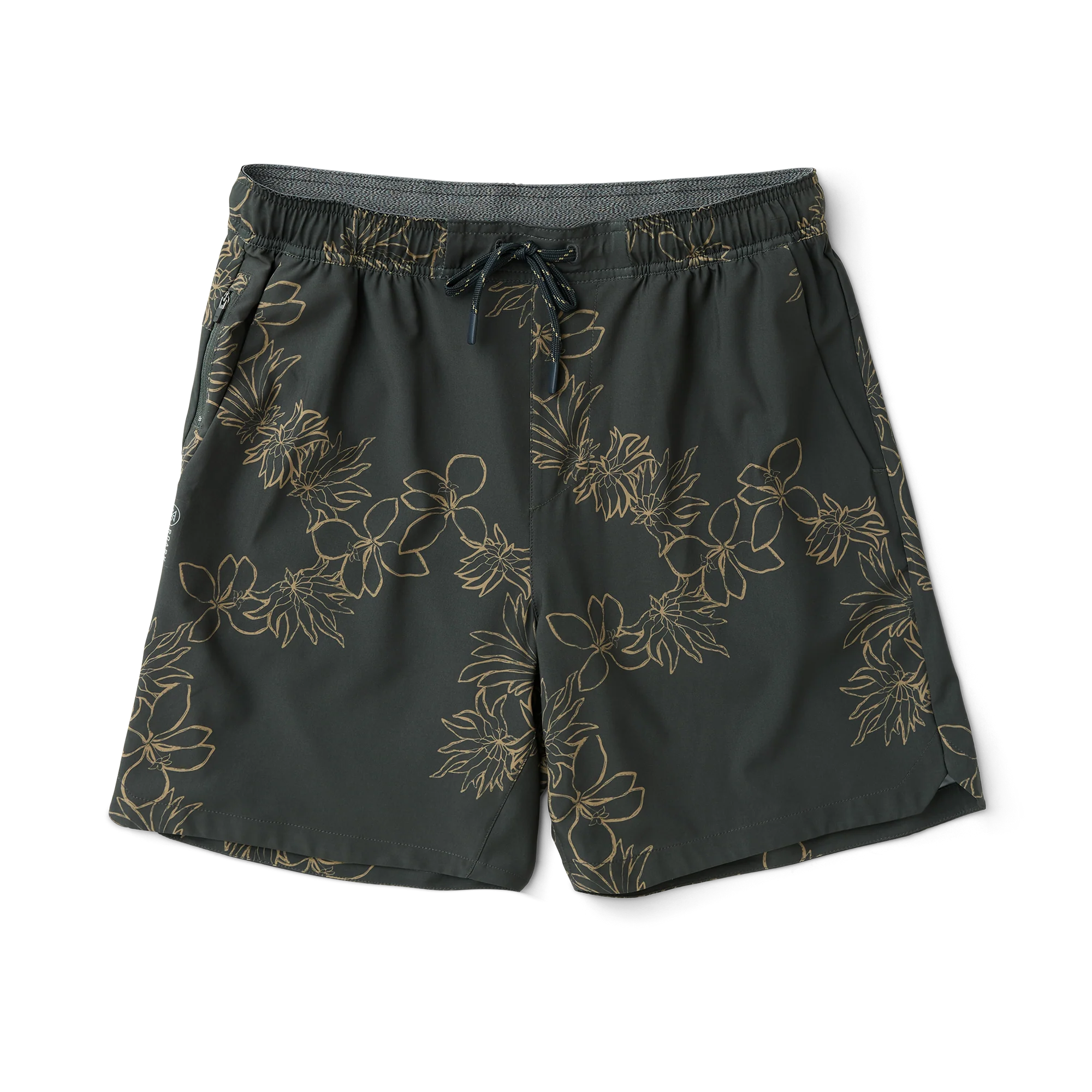 Serrano 7" Active Stretch Shorts - Onyx Floral
