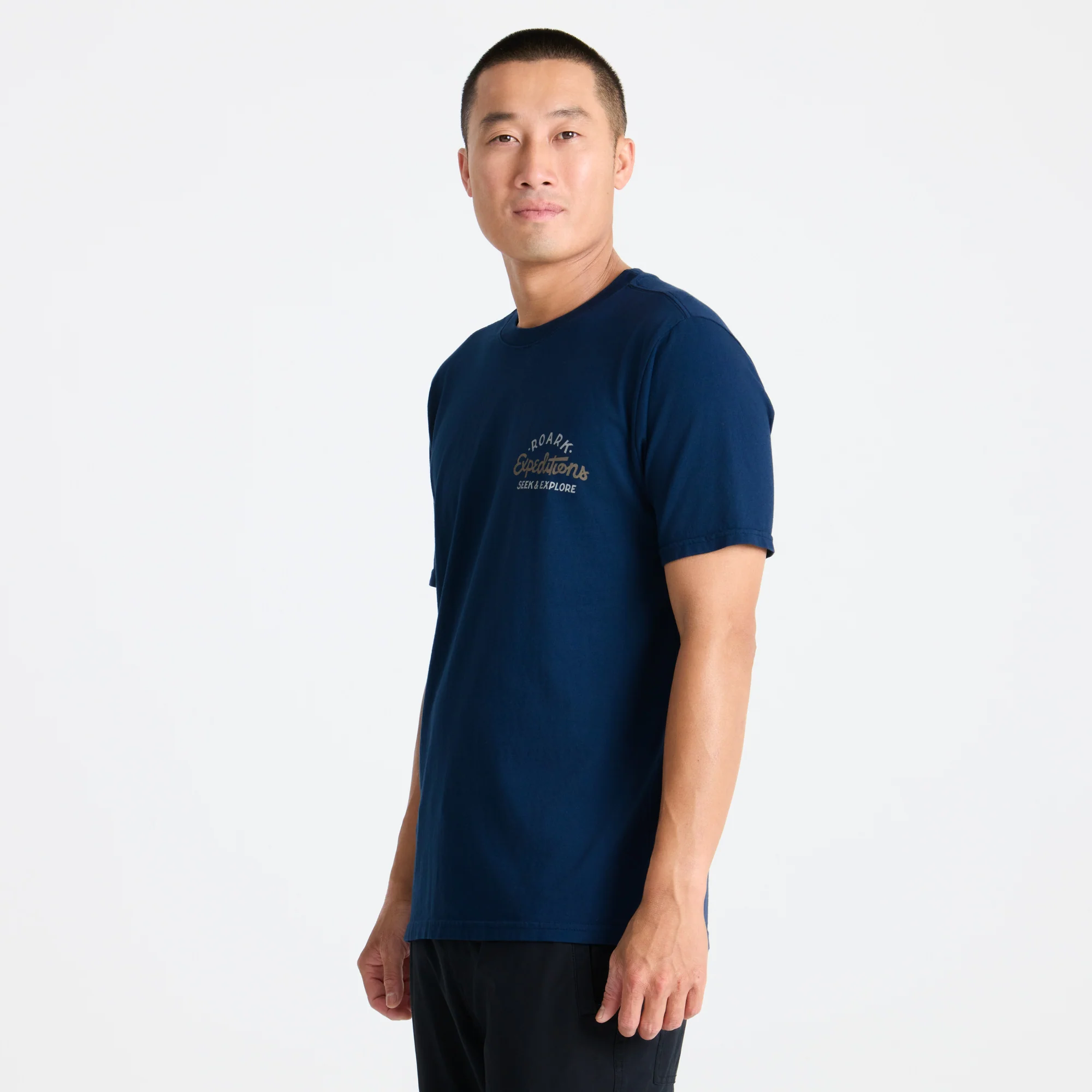 Sign Writer Premium Tee - Navy - Image 4