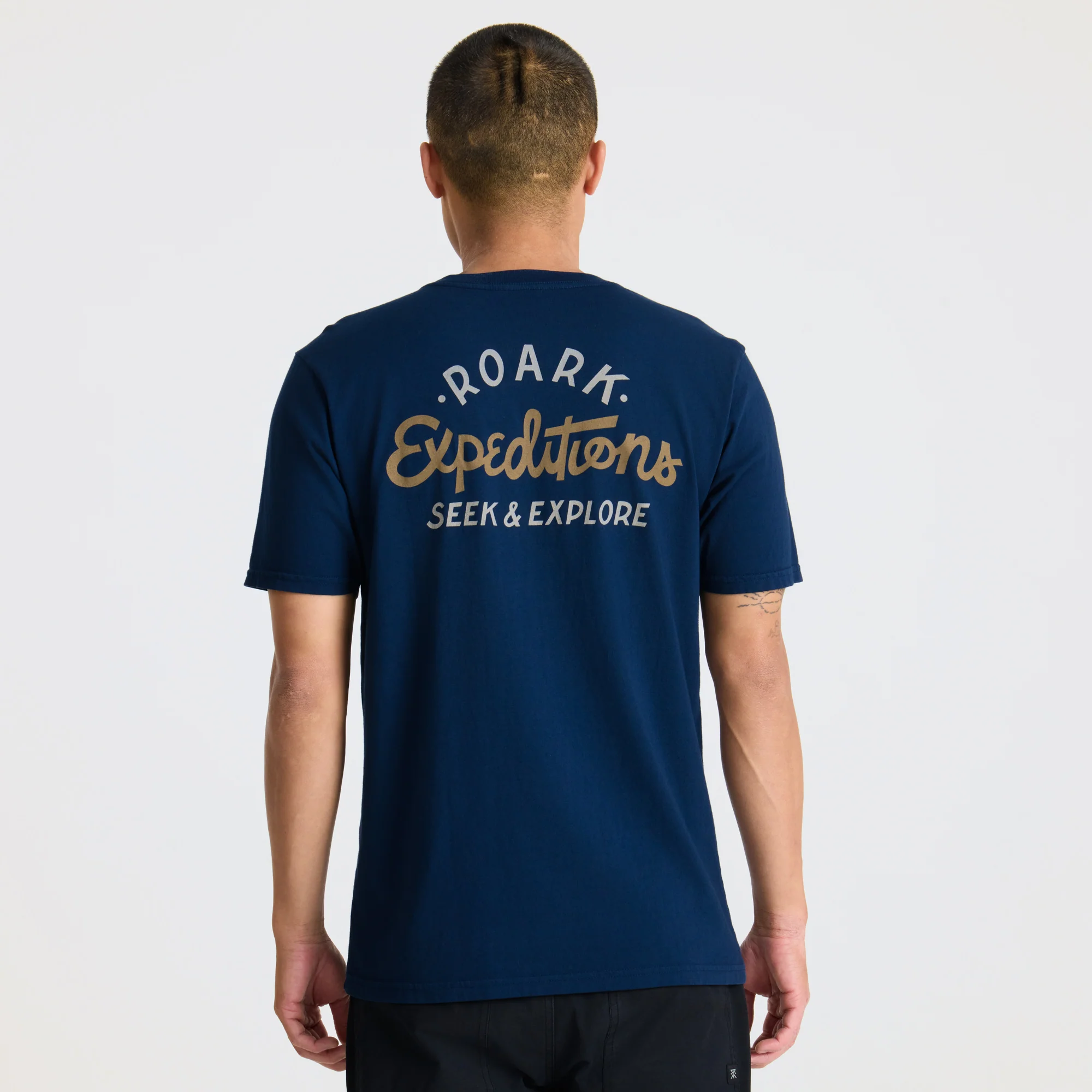 Sign Writer Premium Tee - Navy - Image 5