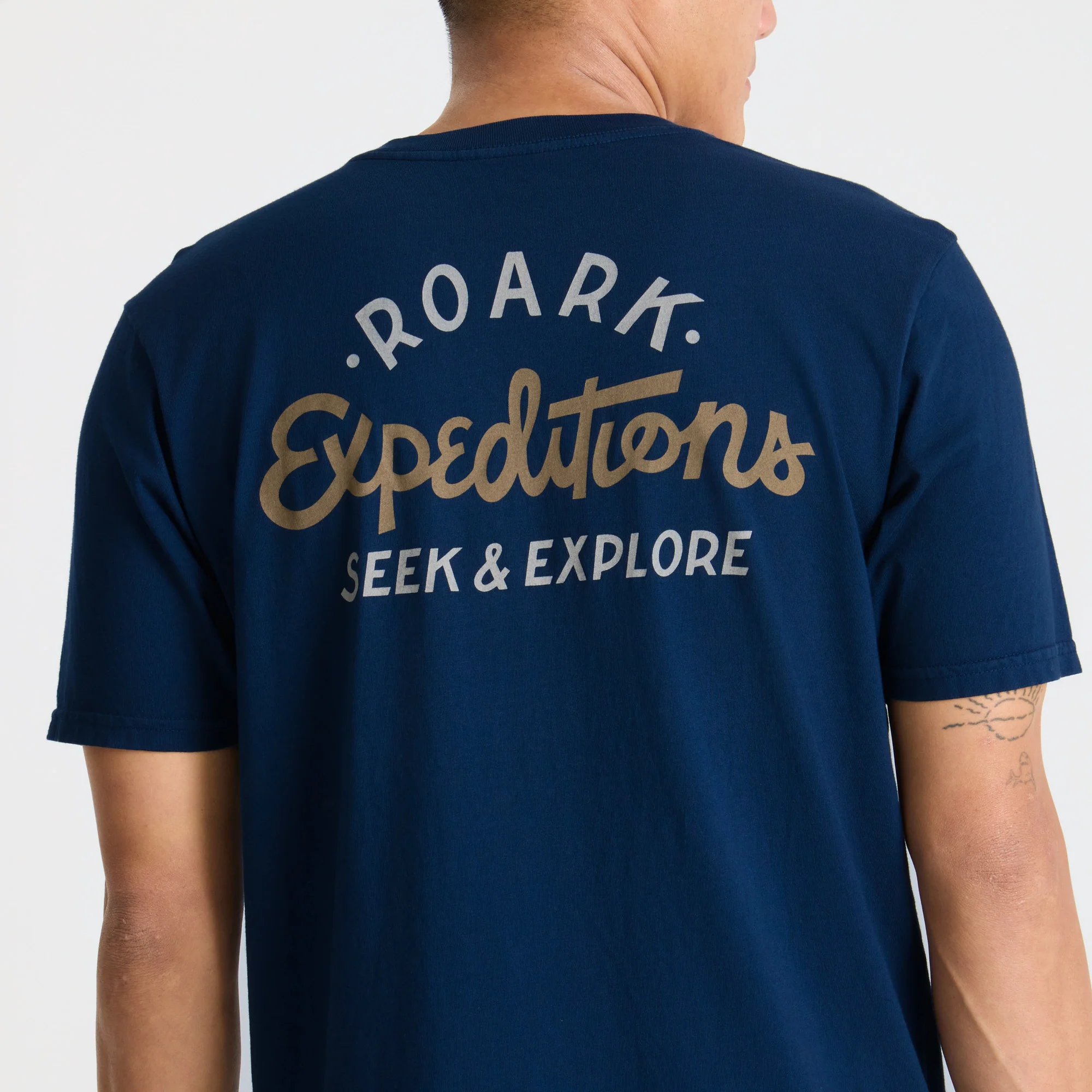 Sign Writer Premium Tee - Navy - Image 6