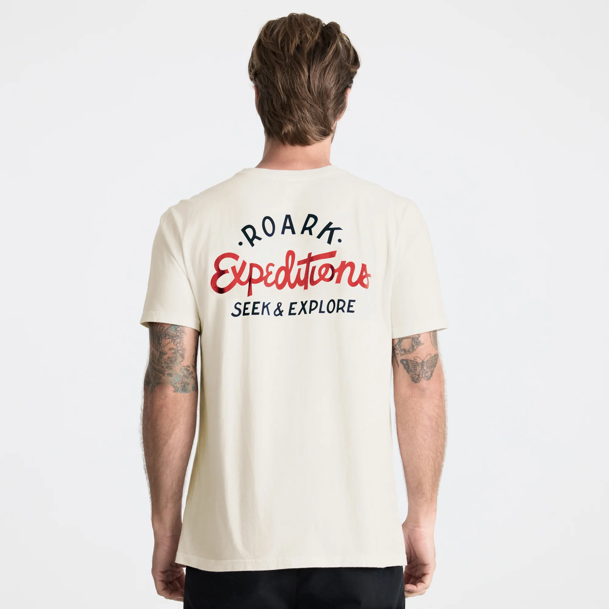 Sign Writer Premium Tee - Off White - Image 5