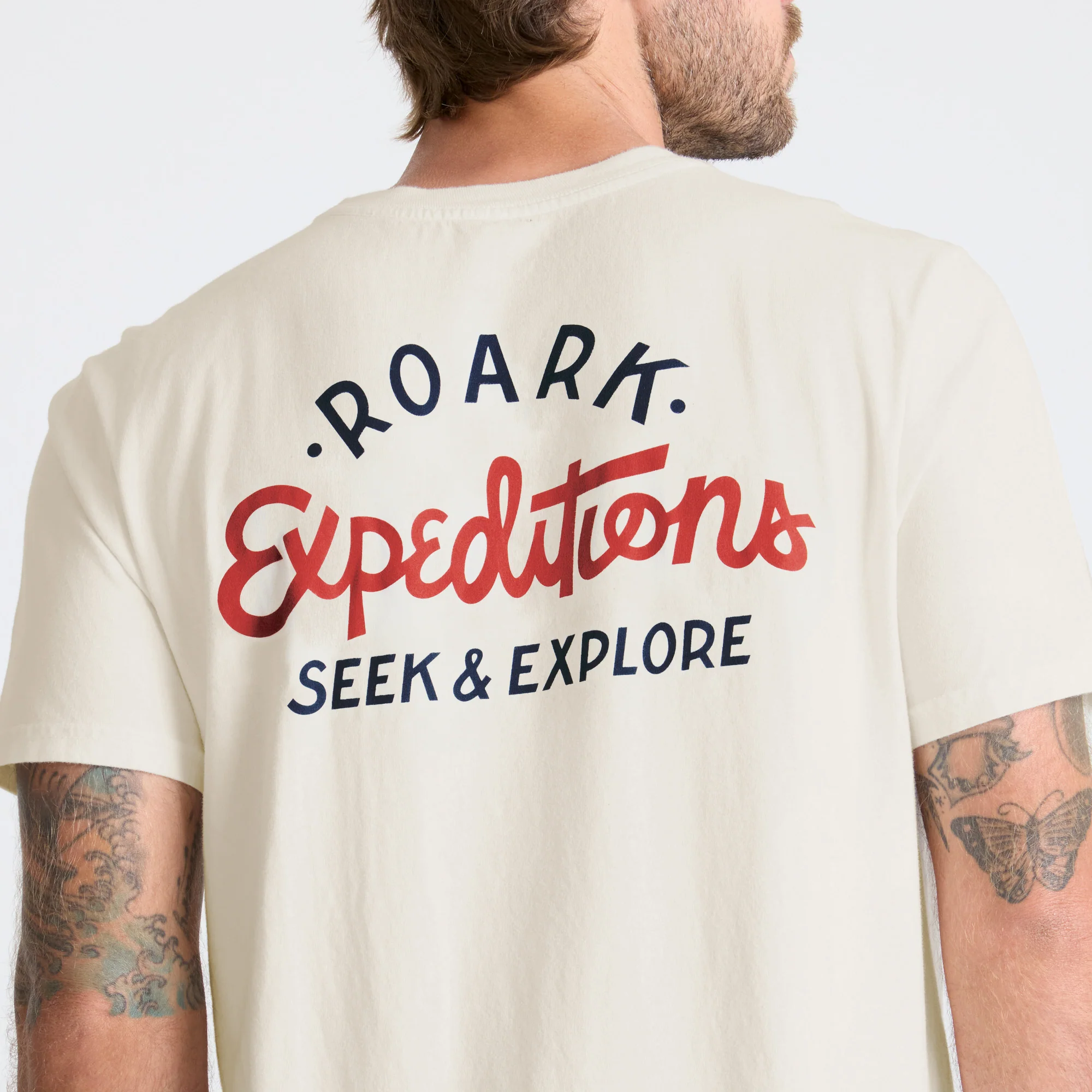 Sign Writer Premium Tee - Off White - Image 6