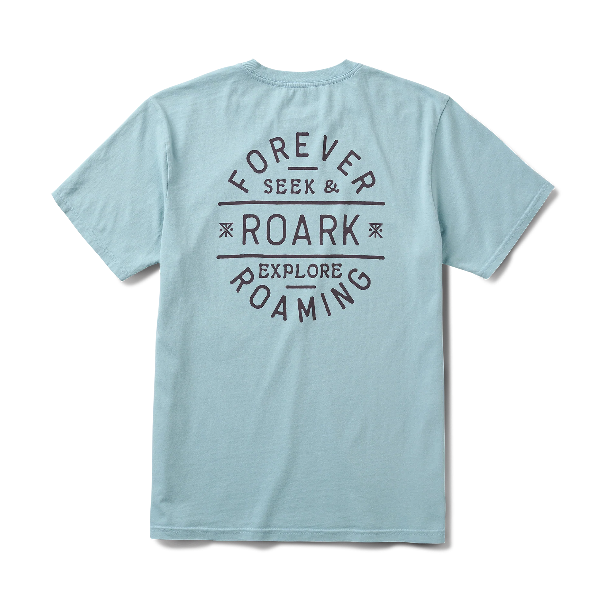 Stamp Premium Tee - Dusty Blue