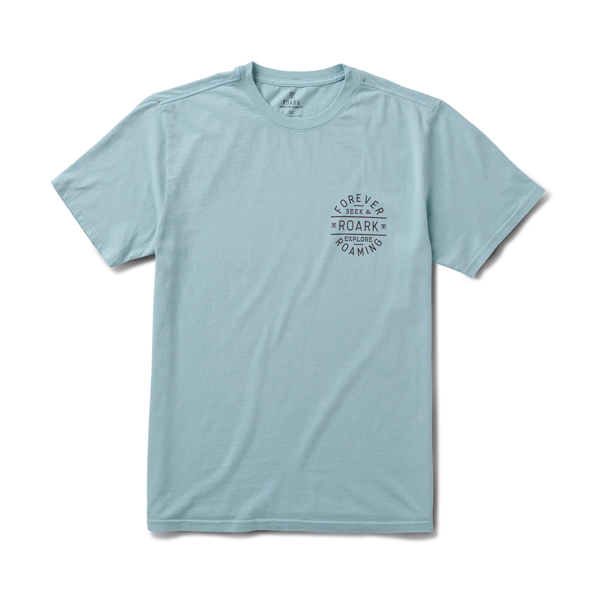 Stamp Premium Tee - Dusty Blue - Image 7