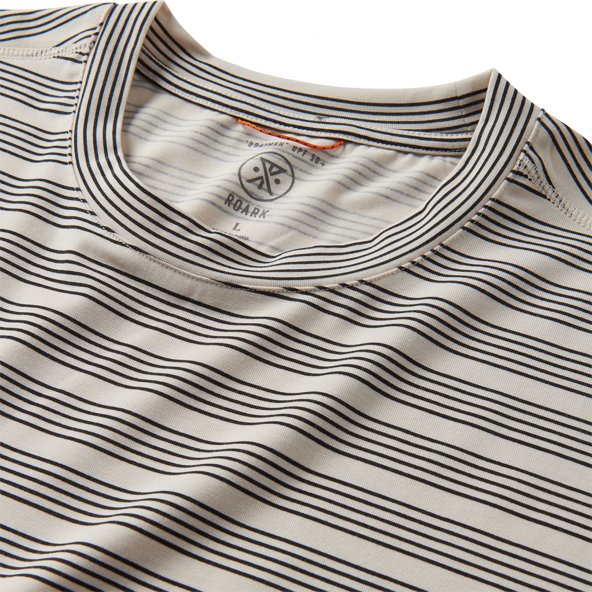 UPF Expedition Short Sleeve Tee - Striped Bone - Image 3