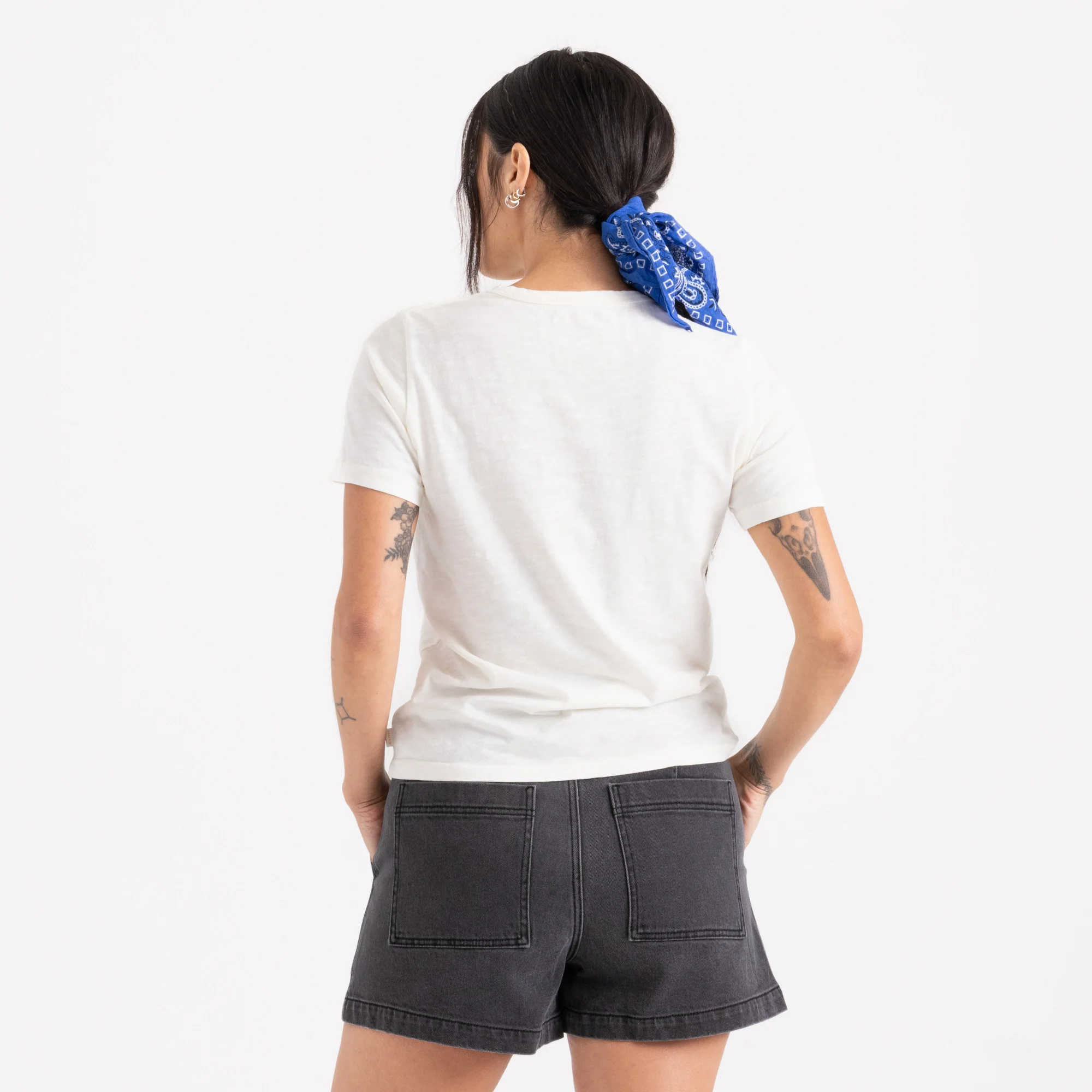 Well Worn Short Sleeve Tee - Off White - Image 3
